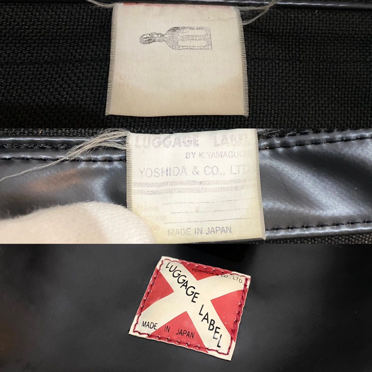 Other LUGGAGE LABEL YOSHIDA 'Army Style' Rucksack Backpack JAPAN Size 26 - 10 Thumbnail