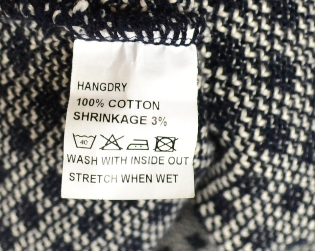 Designer Holebrook Sweden Heavy Cotton Knitted Sweater Size XL Size US XL / EU 56 / 4 - 7 Thumbnail