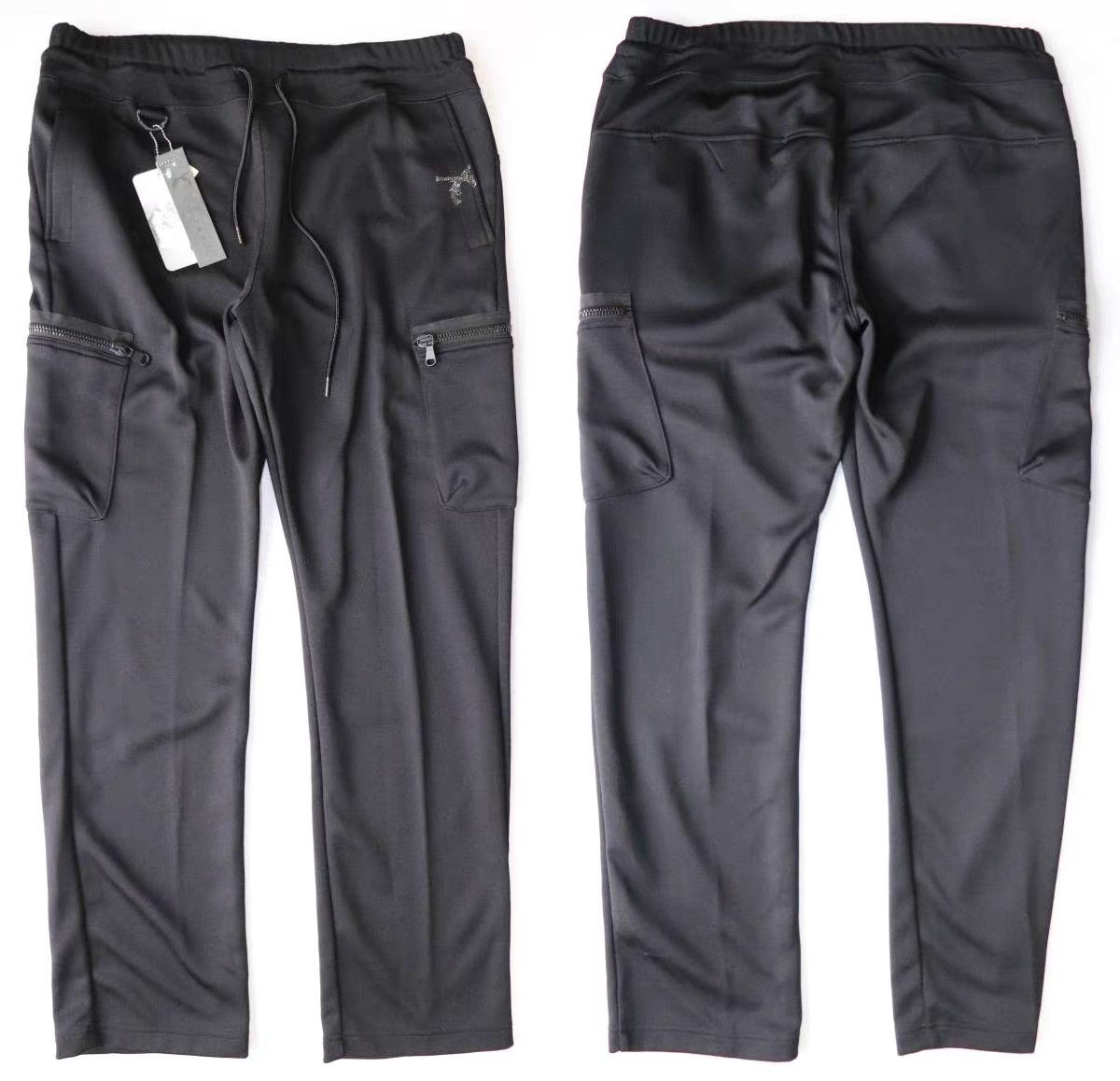 Roar Roar Mainline Crystal Double Guns Cargo Sweatpants K11 Size US 35 - 1 Thumbnail
