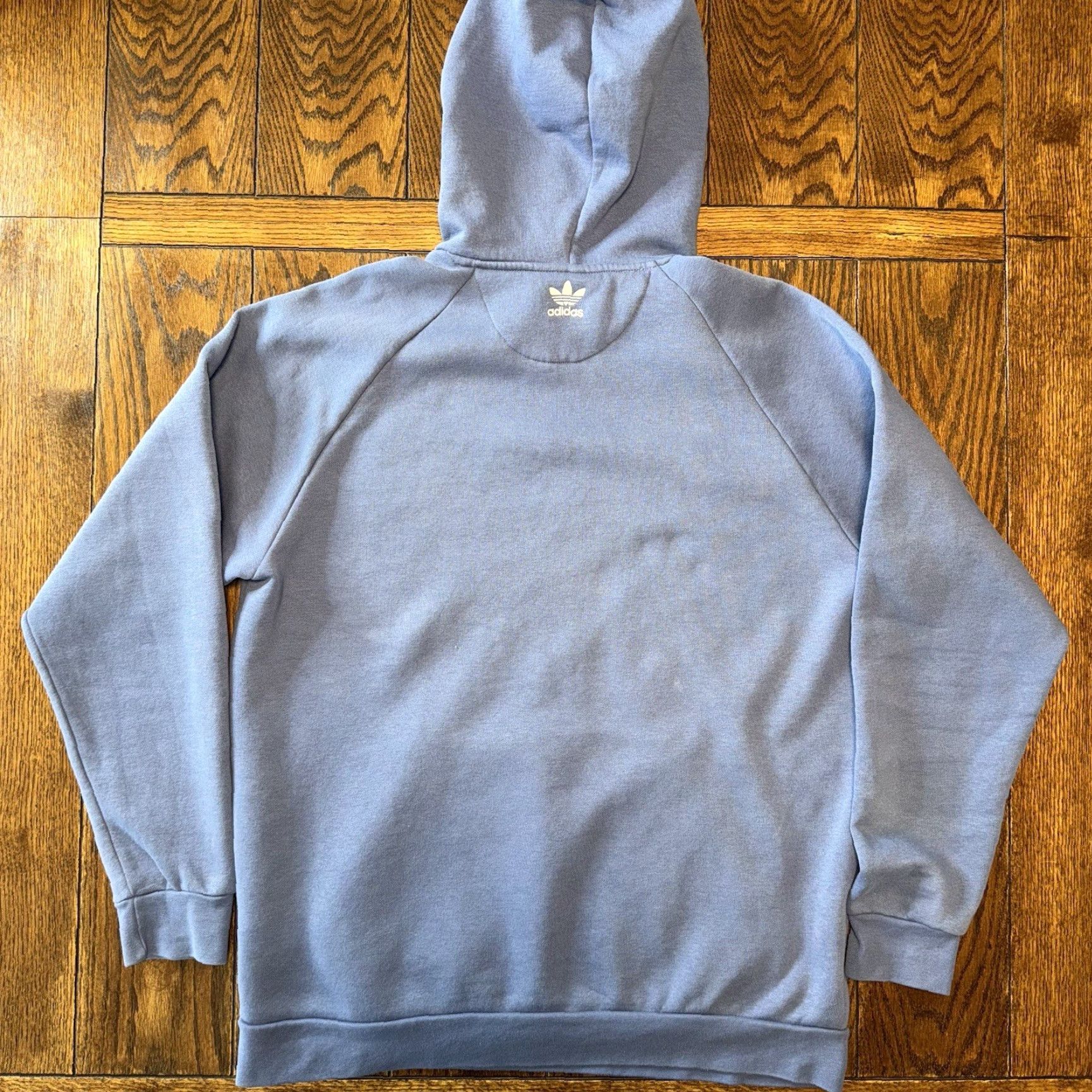 Adidas Adidas Hoodie Mens XL Blue Logo Fleece Pullover Hooded Sweatshirt Size US XL / EU 56 / 4 - 5 Thumbnail