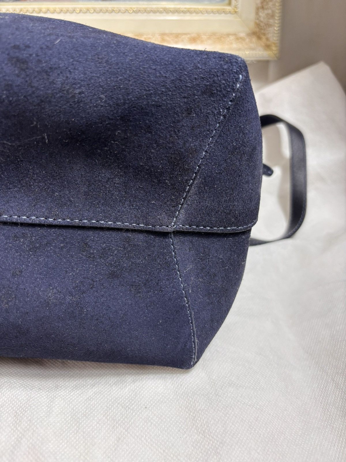 Mansur Gavriel Mansur Gavriel Suede Bucket Bag Size ONE SIZE - 10 Thumbnail