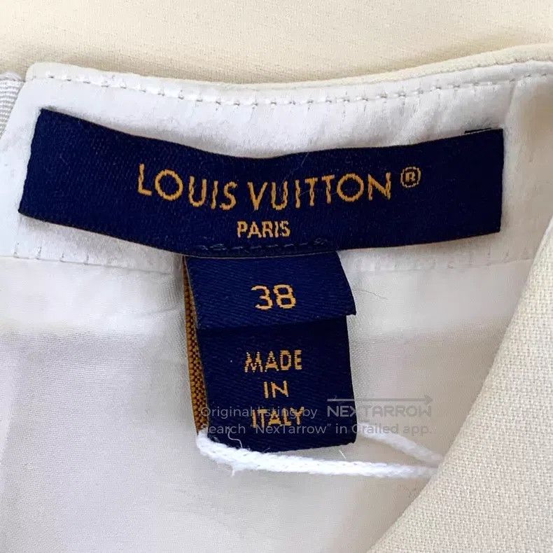 Louis Vuitton Louis Vuitton 24 Beige Sheep Wool Crew Neck Short Sleeve D Size XS / US 0-2 / IT 36-38 - 5 Thumbnail