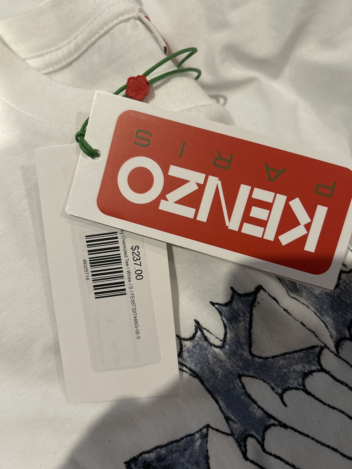 Kenzo Kenzo Tiger T shirt Size US S / EU 44-46 / 1 - 2 Thumbnail