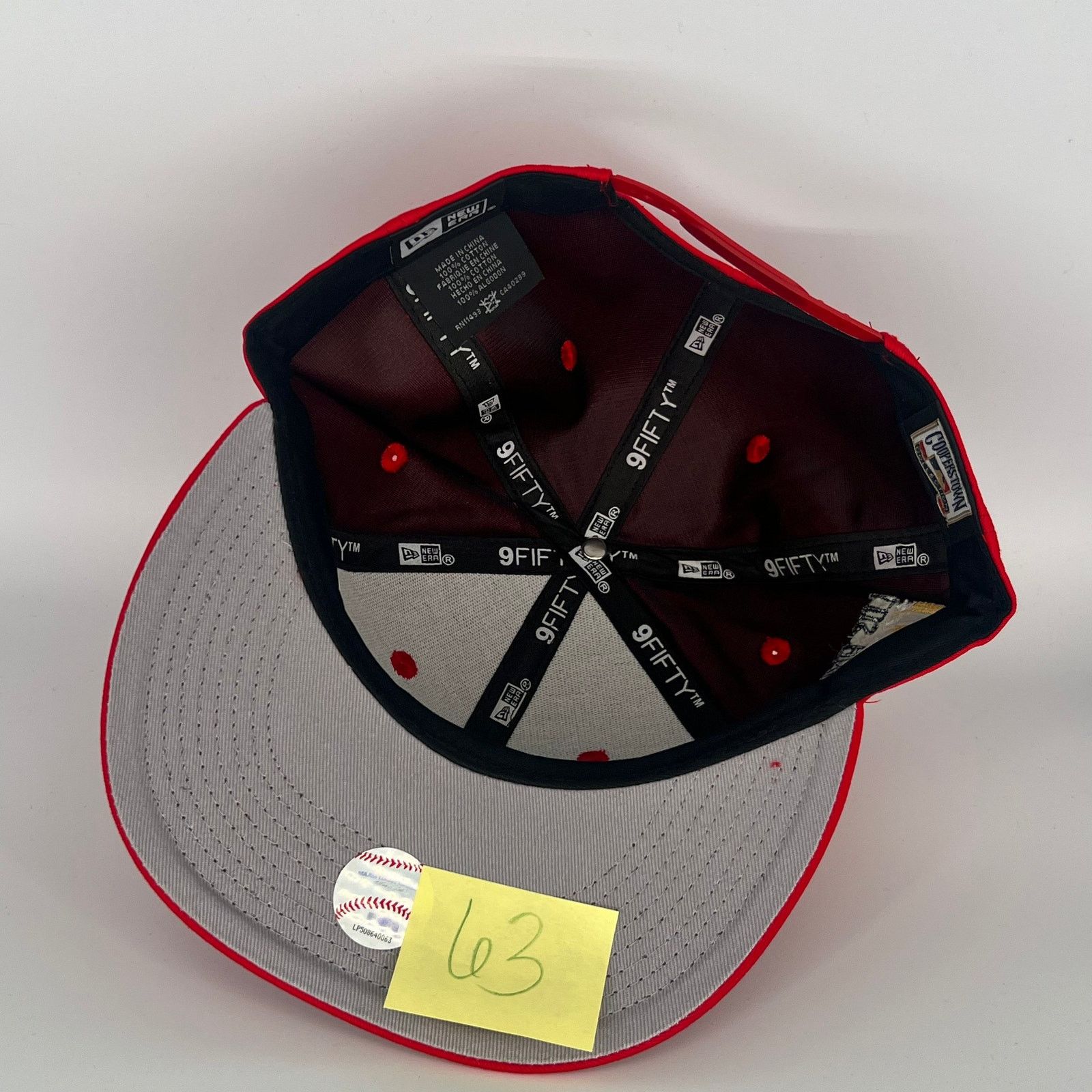 New Era Red Los Angeles Angels Los Angeles USA New Era MLB Size ONE SIZE - 4 Thumbnail