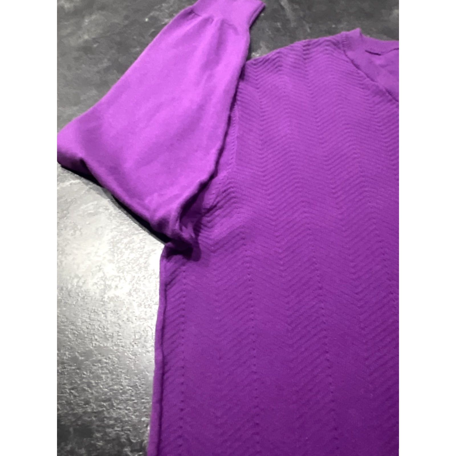Hogan VINTAGE Ben Hogan Sweater Mens XL Purple V Neck Knit Pullover Long Sleeve Regular Cotton Blend All Seasons Golf Mens Size US XL / EU 56 / 4 - 5 Thumbnail