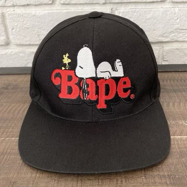 Bape BAPE × Snoopy Snapback Cap a bathing ape Hat Size ONE SIZE - 1 Thumbnail