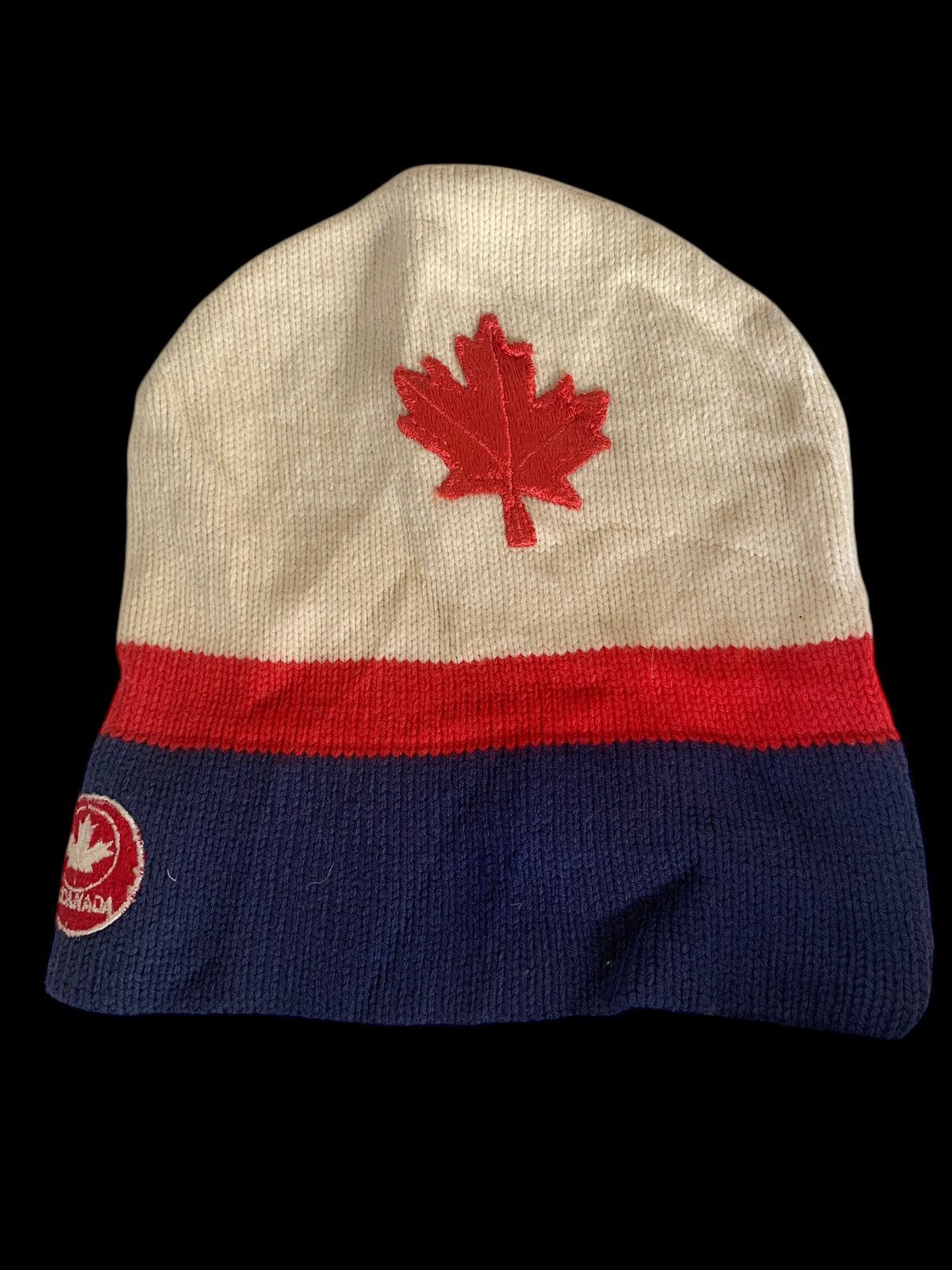 Japanese Brand × Kapital × Vintage Vintage Ski Canada Knitted Wool winter sessions beanie hats Size ONE SIZE - 5 Thumbnail