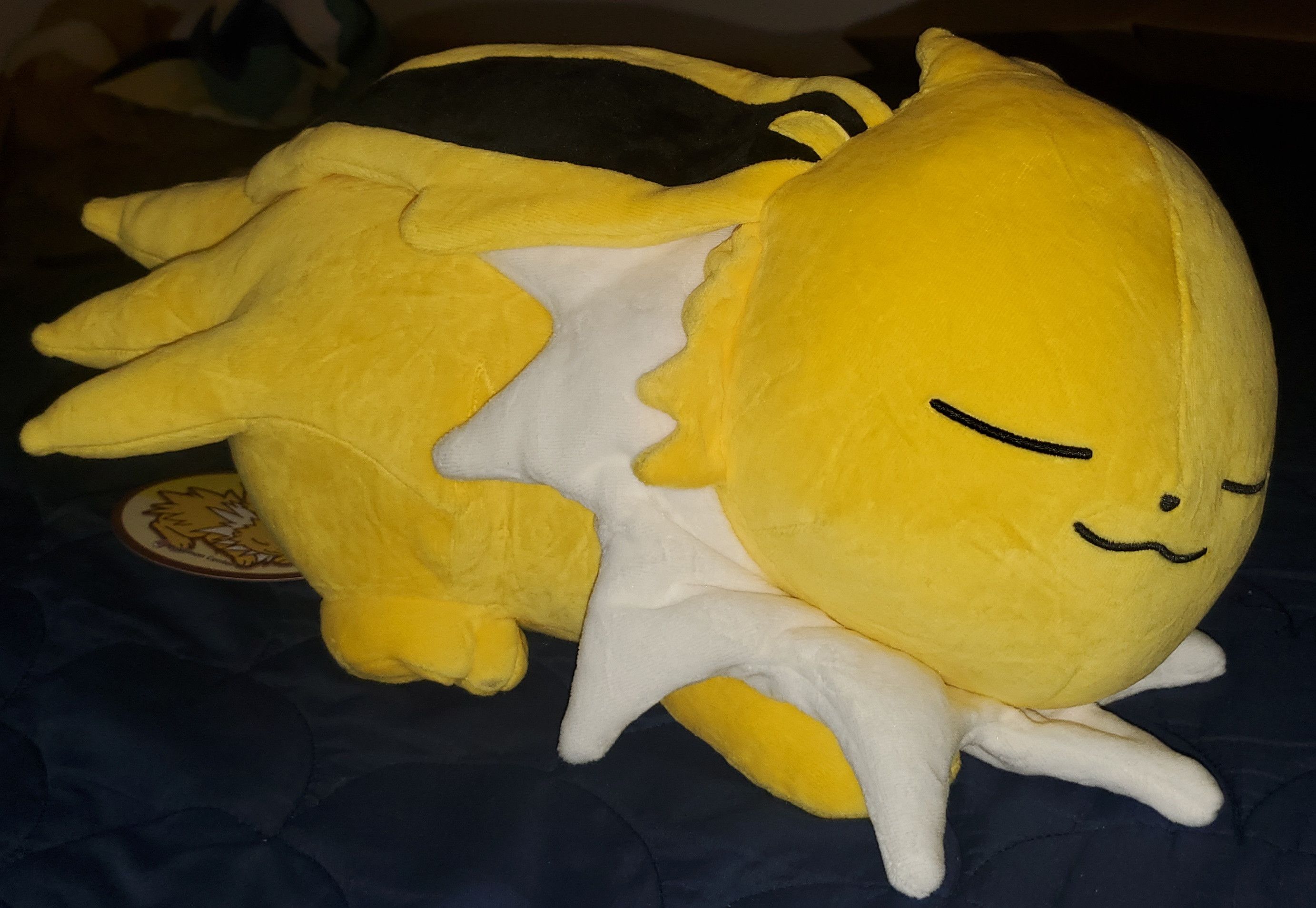Pokemon Pokemon Center Jolteon Sleeper Plush Eeveelution Authentic Size ONE SIZE - 3 Thumbnail