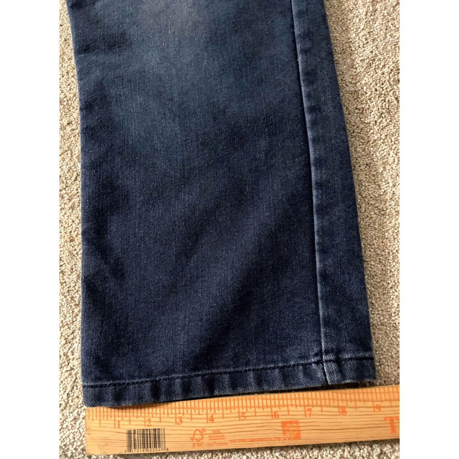 Alexander Julian Colours by Alexander Julian Jeans Mens 46x30 Blue Relaxed Fit Straight Leg Denim Jeans Pants Mens 46x30 Blue Relaxed Fit Straight Leg Denim Size US 30 / EU 46 - 3 Thumbnail