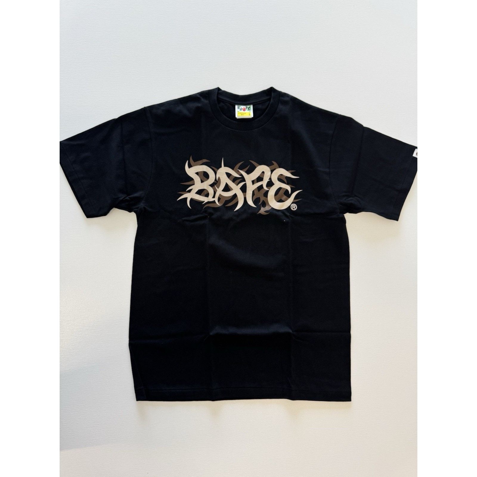 Bape A Bathing Ape BAPE Trial Camo Logo Tee Black Large New Size US L / EU 52-54 / 3 - 1 Thumbnail