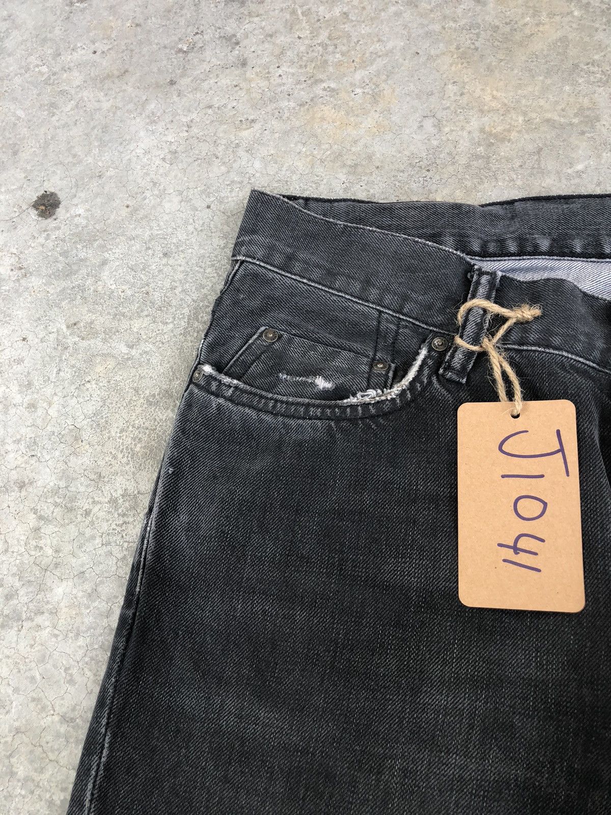 Allsaints Allsaints Distressed Denim Skinny Jeans Size US 31 - 14 Thumbnail
