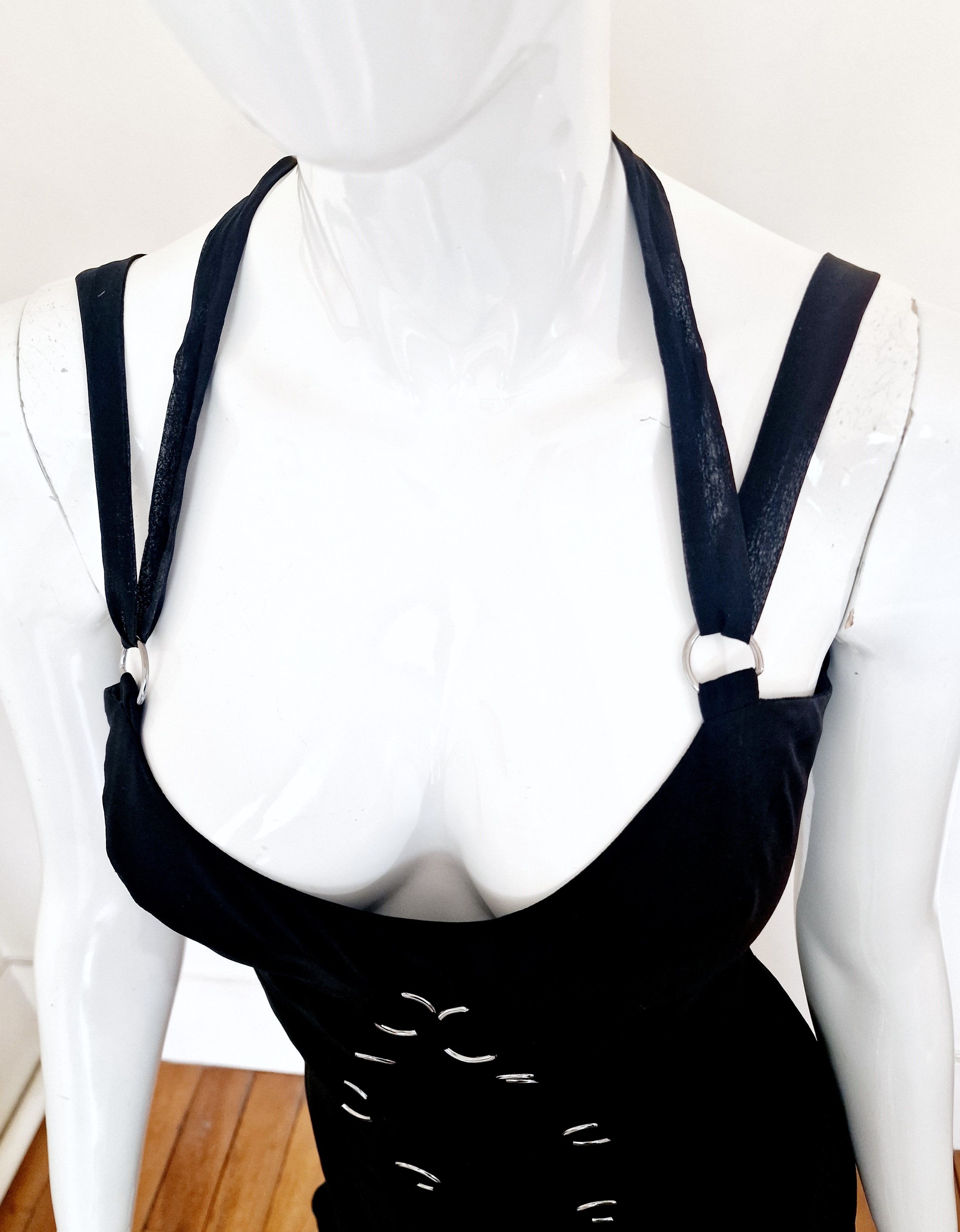 Versace Versace Bondage Bustier Corset Lace Up S&M Dress Size M / US 6-8 / IT 42-44 - 5 Thumbnail