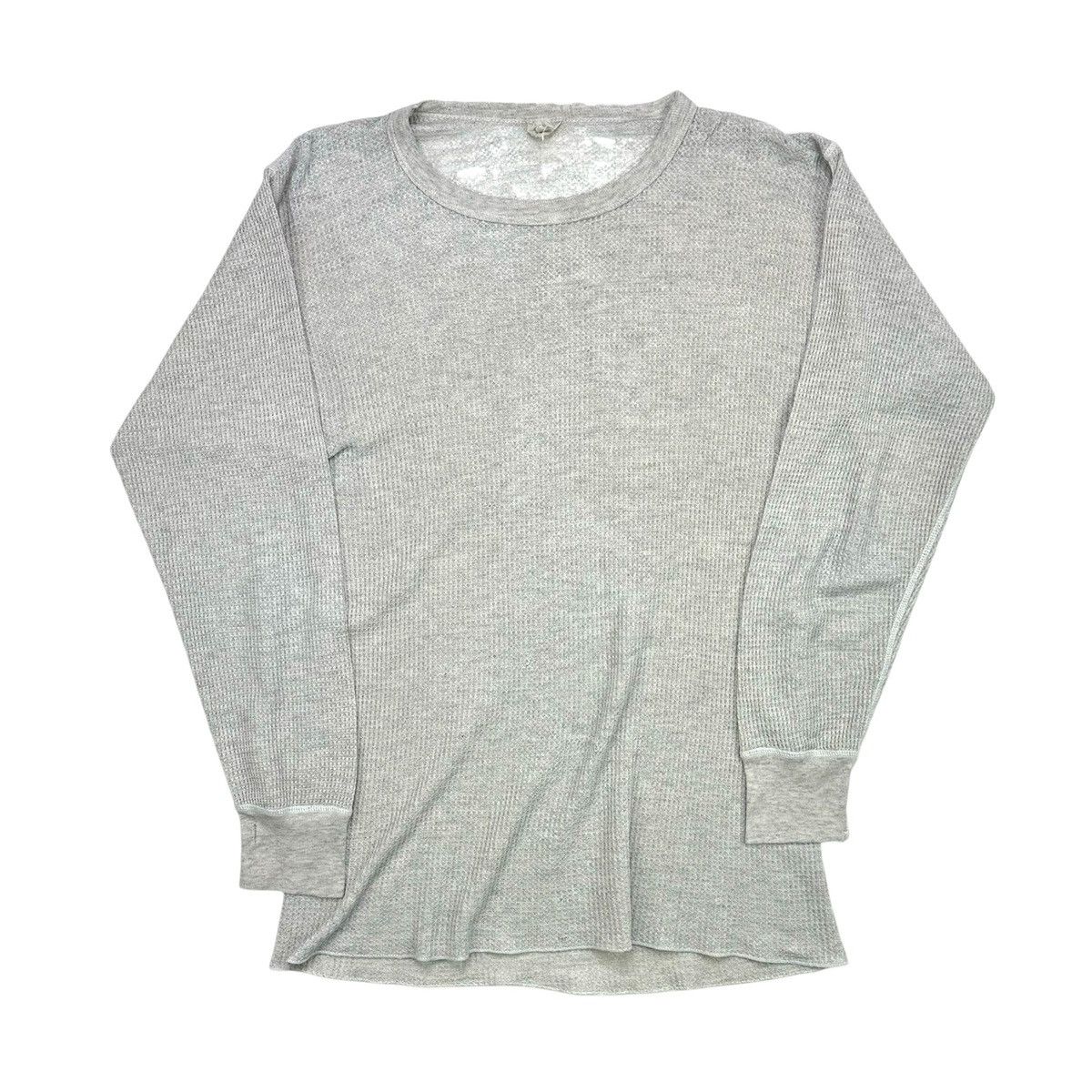 Vintage VINTAGE 70'S THRASHED FADED GRAY THERMAL Size US XL / EU 56 / 4 - 2 Thumbnail