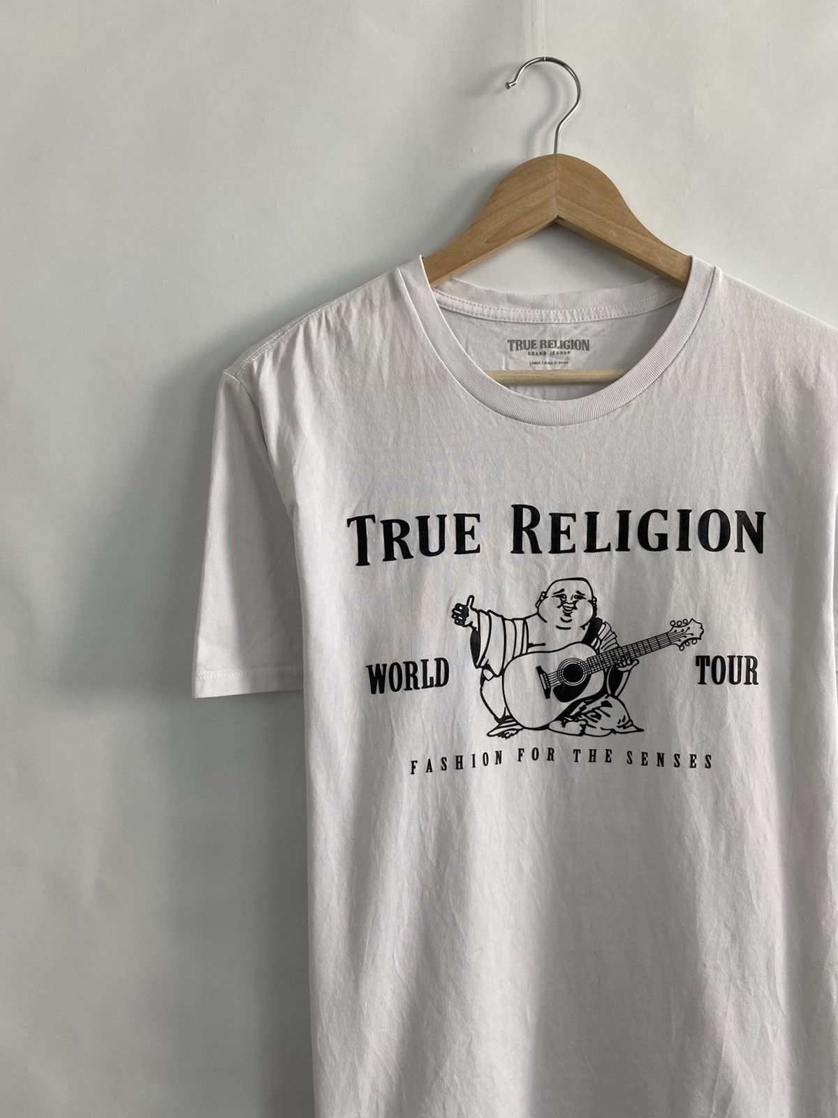 True Religion 🇯🇵 Vintage True Religion World Tour Big Logo T-Shirt Rare Y2K Size US M / EU 48-50 / 2 - 1 Thumbnail