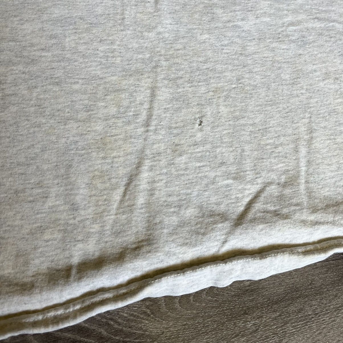 Vintage Vintage 1990s Animal World Otter Face Zoo Graphic Faded Tee Size US L / EU 52-54 / 3 - 6 Thumbnail