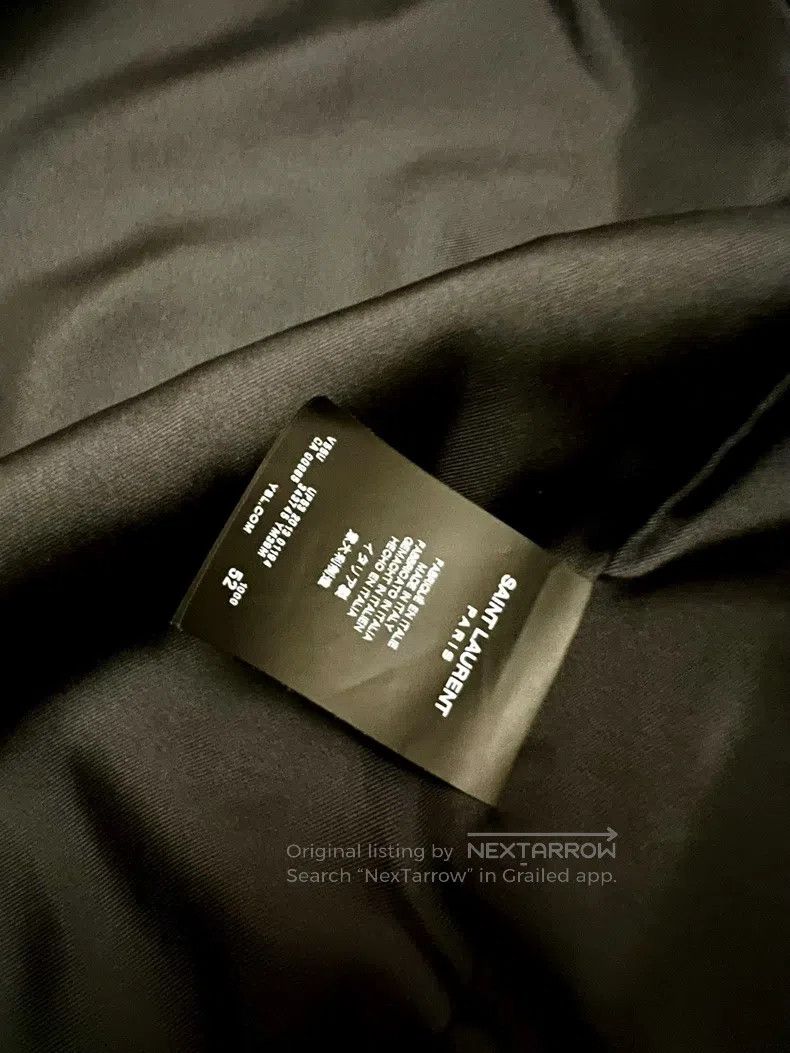 Saint Laurent Paris Saint Laurent Paris Baseball Jacket Coat Size US L / EU 52-54 / 3 - 7 Thumbnail