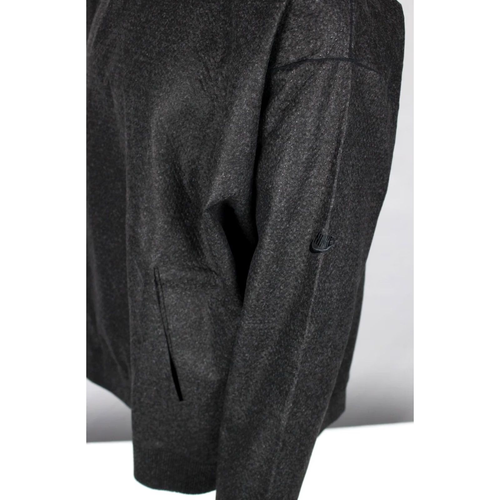 Nike Nike Men`s Tech Pack Forward Hoodie XXL Therma Anthracite/Black/Black FB7518 060 Size US XXL / EU 58 / 5 - 4 Thumbnail