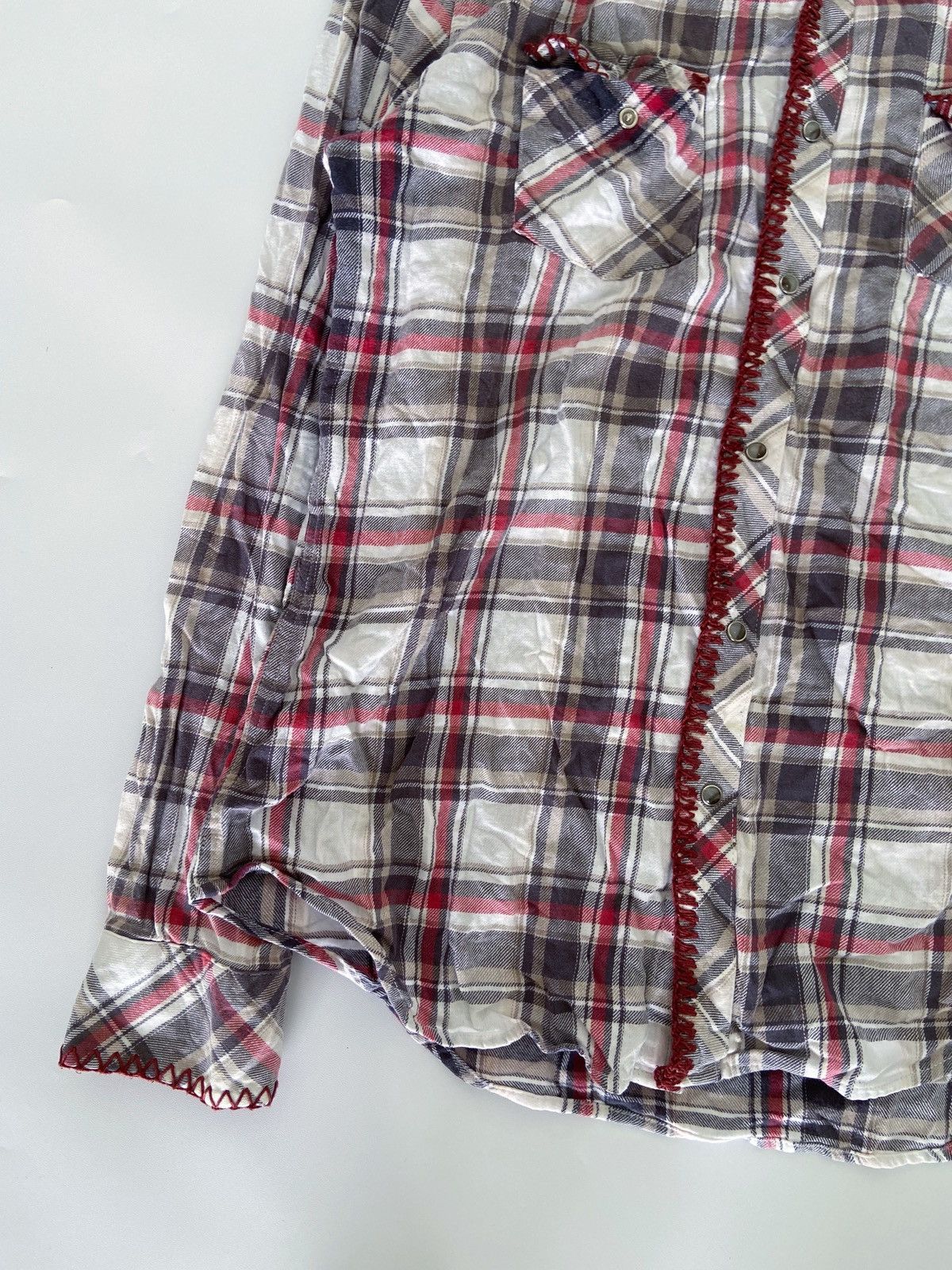 semanticdesign SEMANTICDESIGN PLAID BUTTON DOWN SHIRT Size US L / EU 52-54 / 3 - 4 Thumbnail