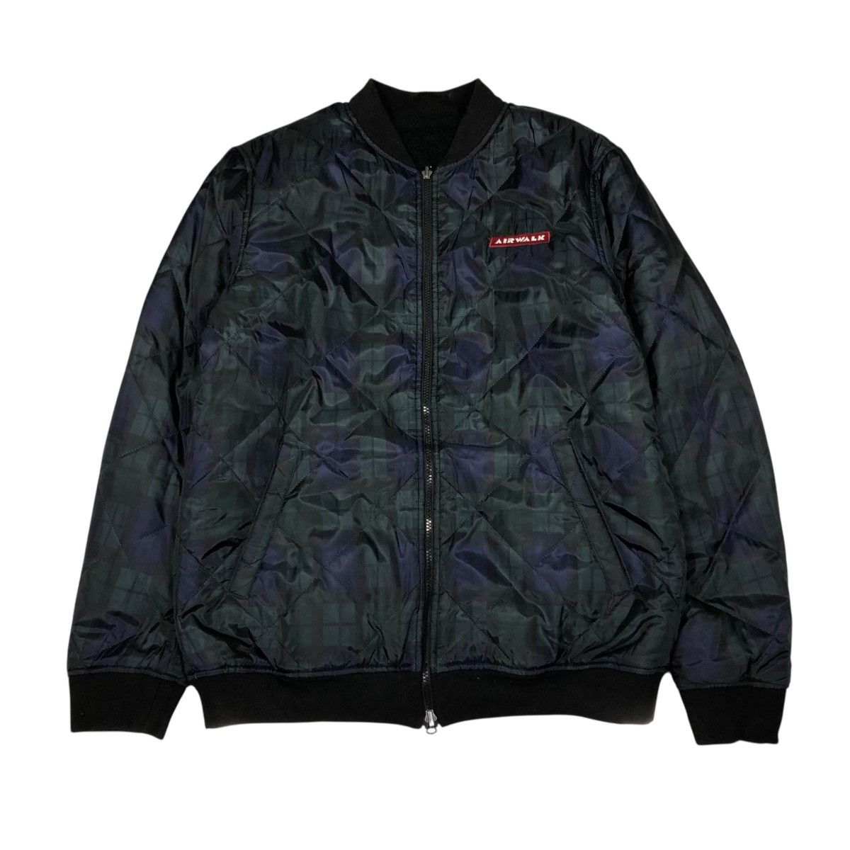 Japanese Brand 🔥VINTAGE REVERSIBLE BOMBER JACKET AIRWALK ISSEY MIYAKE Size US XL / EU 56 / 4 - 1 Thumbnail