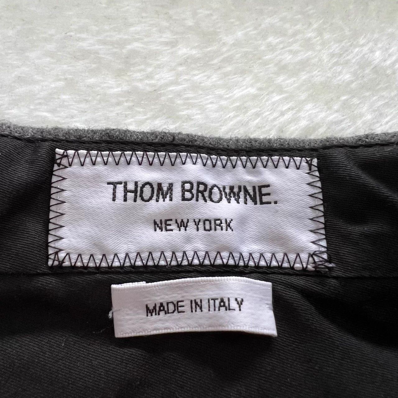 Thom Browne Thom Browne Gray Four Stripes Pleated Skirt Size 38 Size 26" / US 2 / IT 38 - 4 Thumbnail