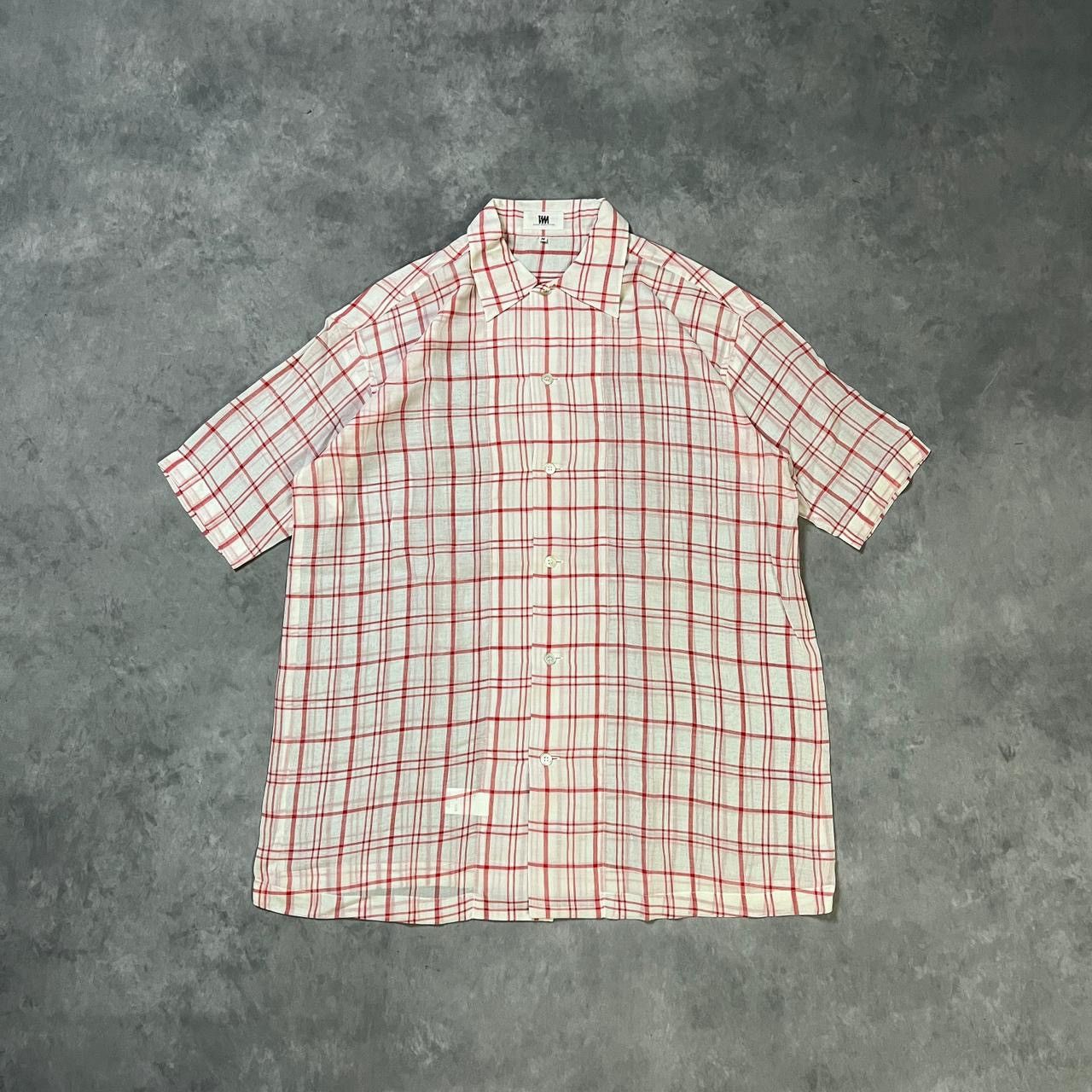 Issey Miyake 2000s IM Miyake Design Studio Plaid Shirt Size US M / EU 48-50 / 2 - 1 Thumbnail