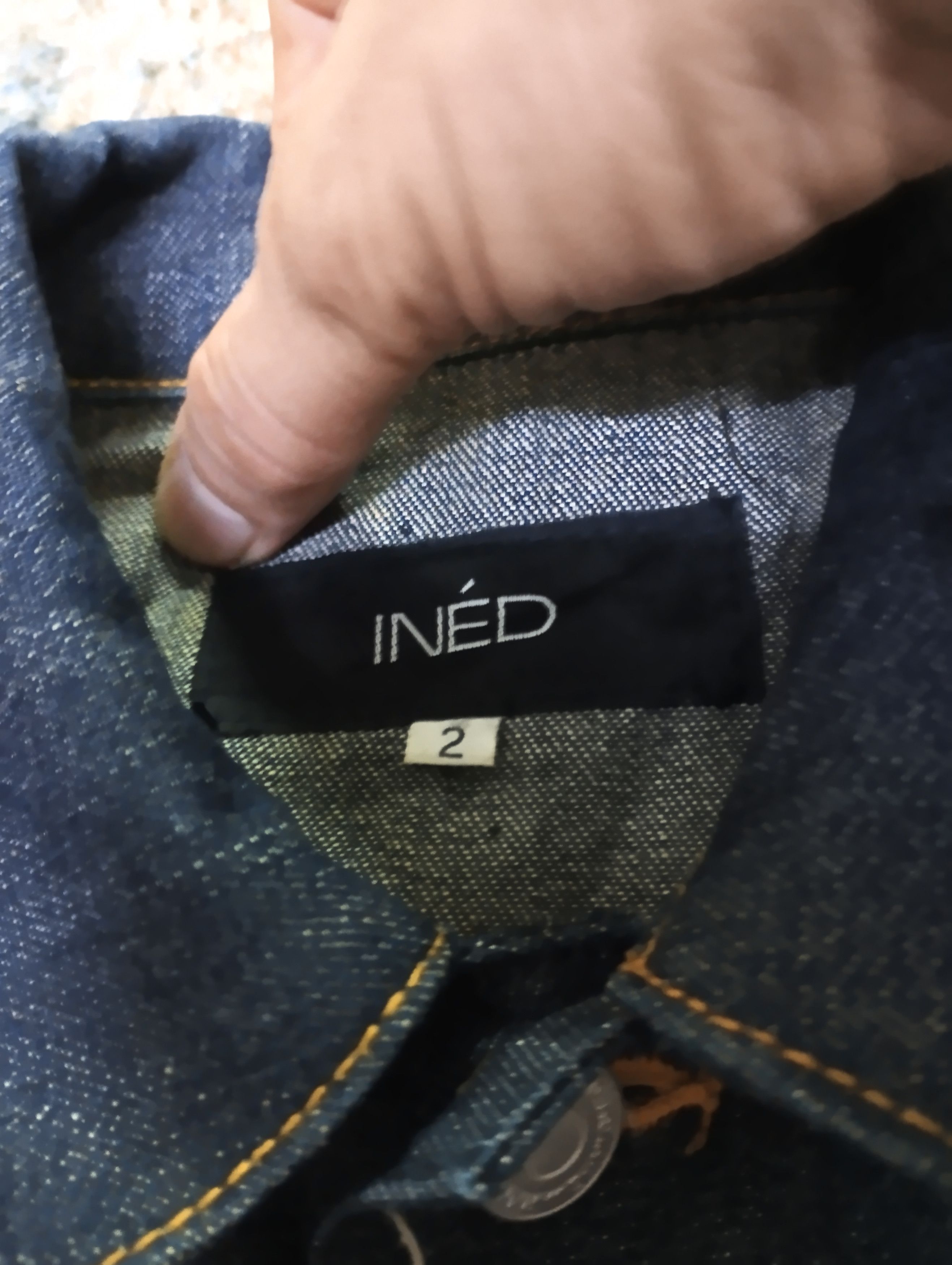 Japanese Brand × Yohji Yamamoto Ined by yohji Yamamoto type 2 denim jacket Size US M / EU 48-50 / 2 - 6 Thumbnail