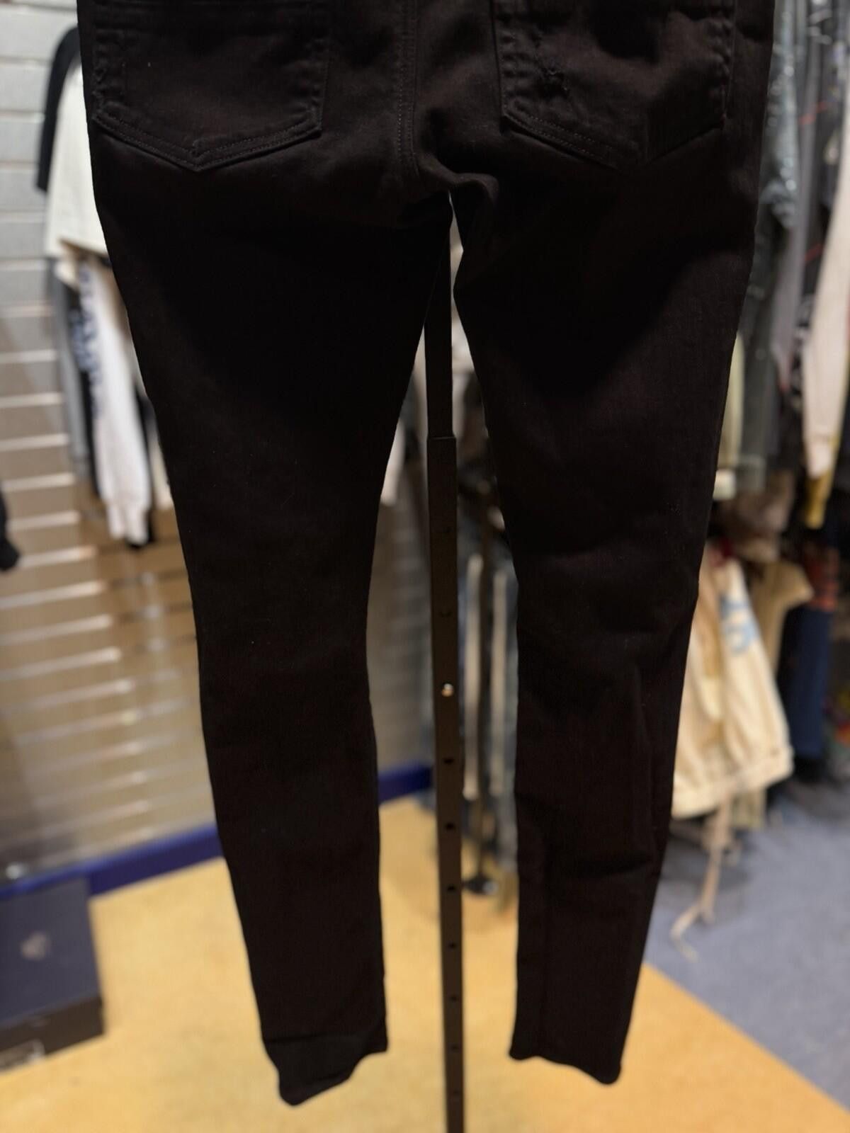 Amiri Size 30 - Amiri Black MX1 Green Patch Jeans 100% Authentic Size US 30 / EU 46 - 12 Thumbnail