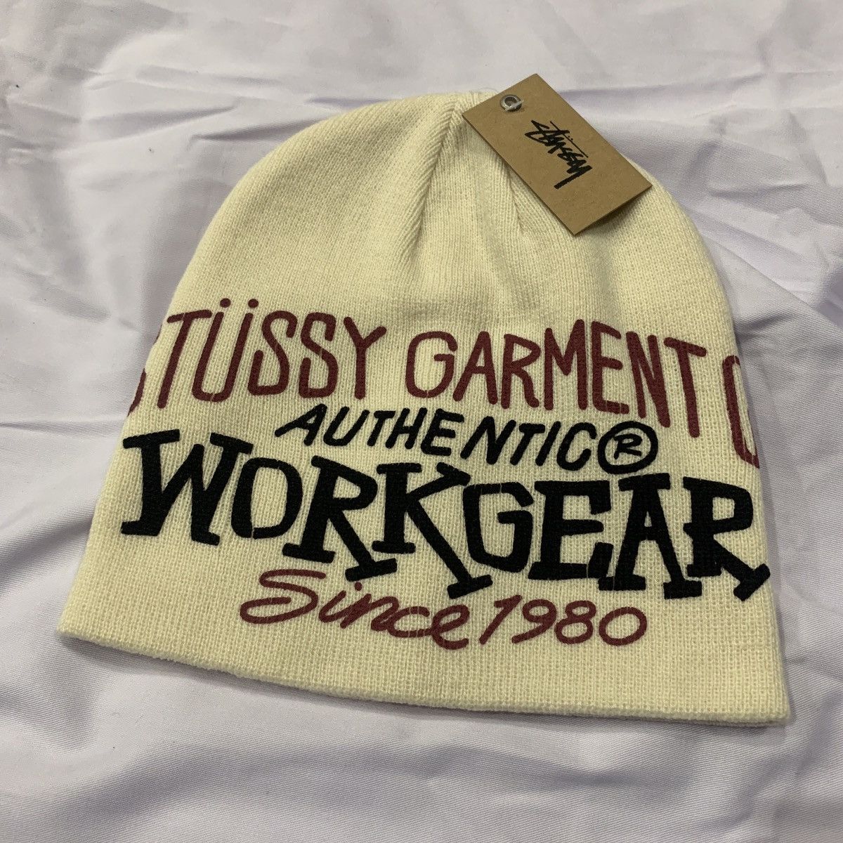 Stussy × Vintage Stussy Workgear Print Skullcap Size ONE SIZE - 1 Thumbnail