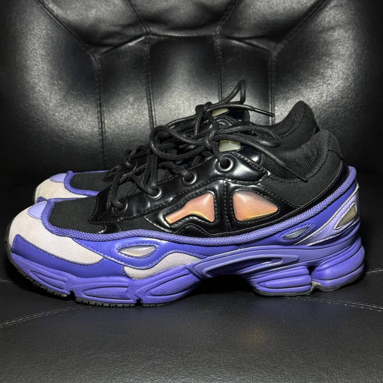 Adidas × Raf Simons adidas raf simons ozweego purple Size US 9.5 / EU 42-43 - 3 Thumbnail