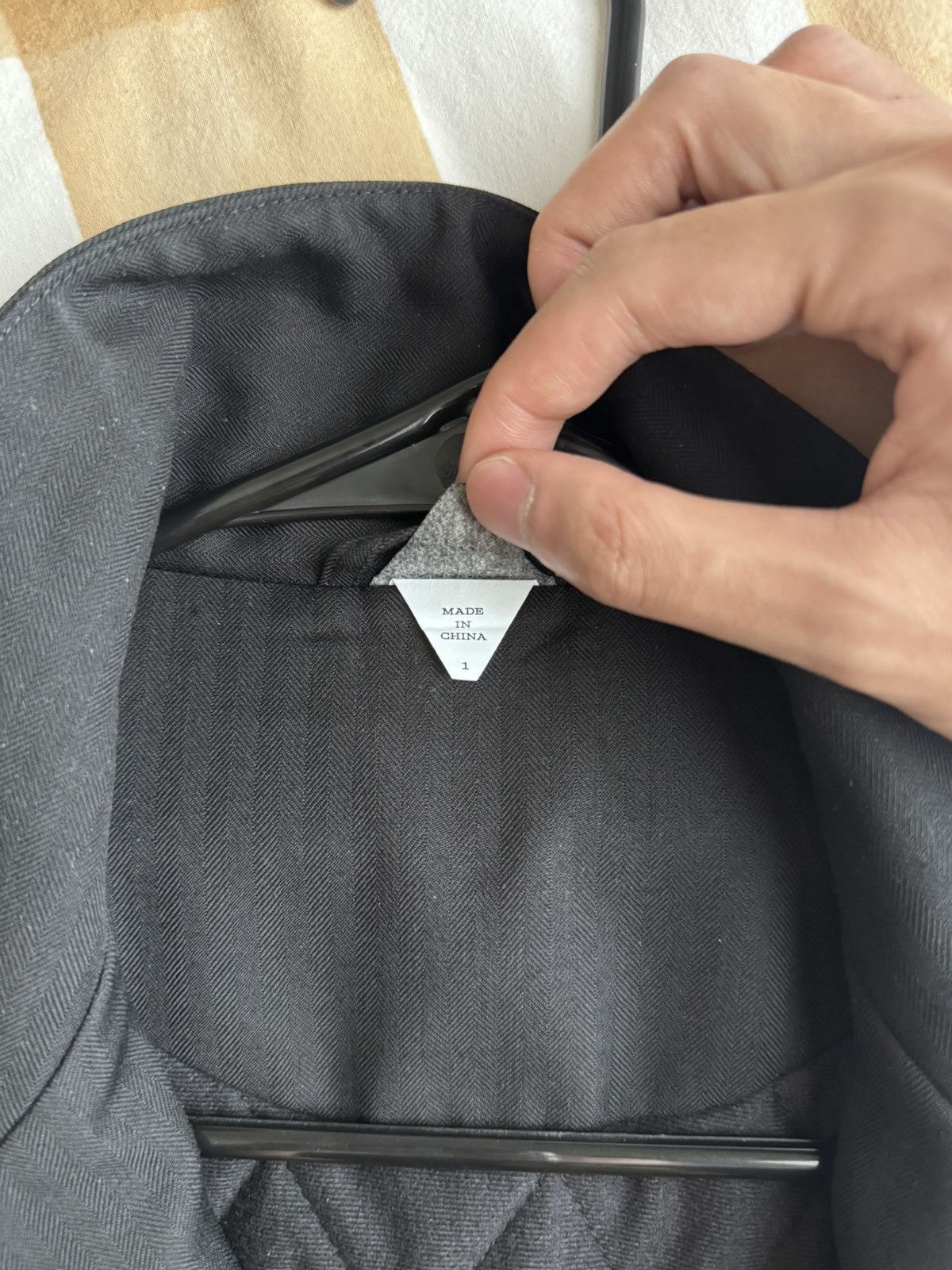 Other Common Divisor Furano Padded Wool Jacket Black Size Small Size US S / EU 44-46 / 1 - 4 Thumbnail