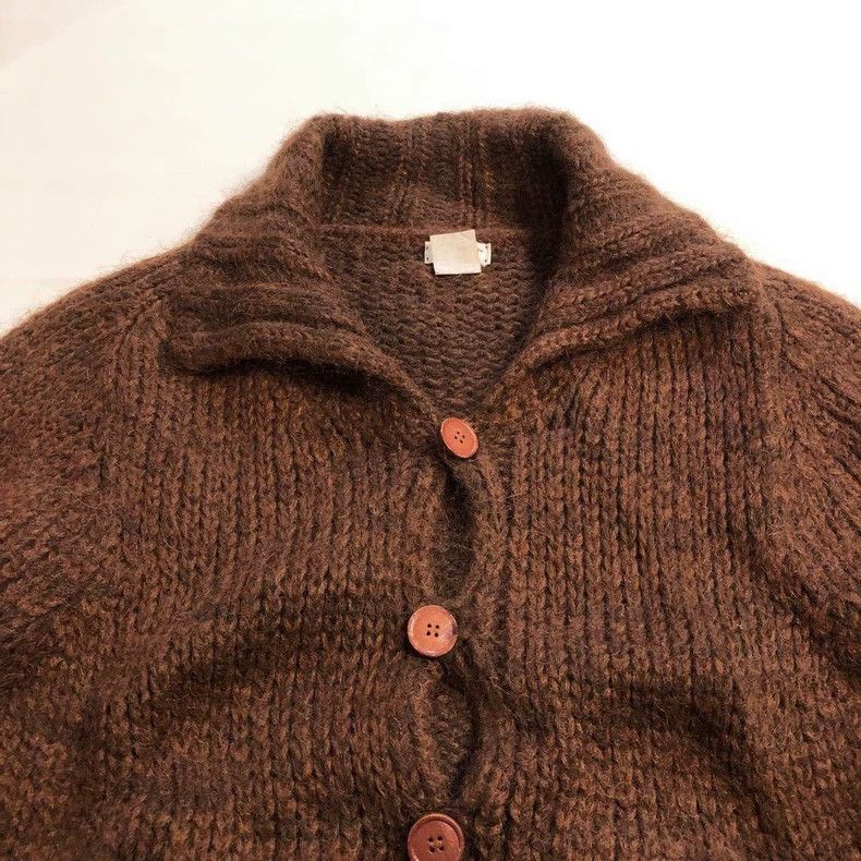 Dries Van Noten driesvan noten Mohair blend knit coat 2503-Nextarrow Size US M / EU 48-50 / 2 - 2 Thumbnail