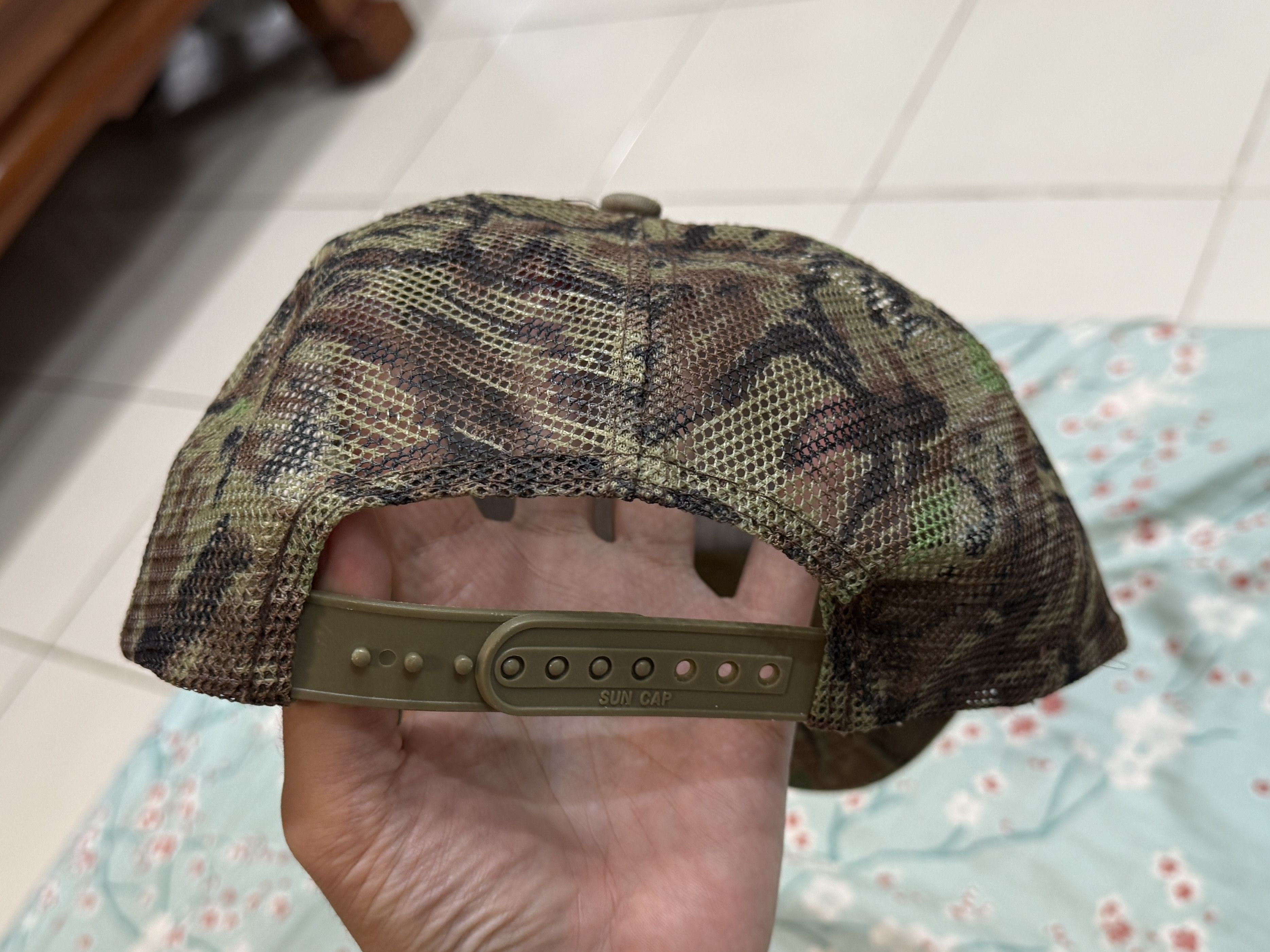 Hat Club Tyronza truck and Trailer Camo Trucker Hat Size ONE SIZE - 5 Thumbnail