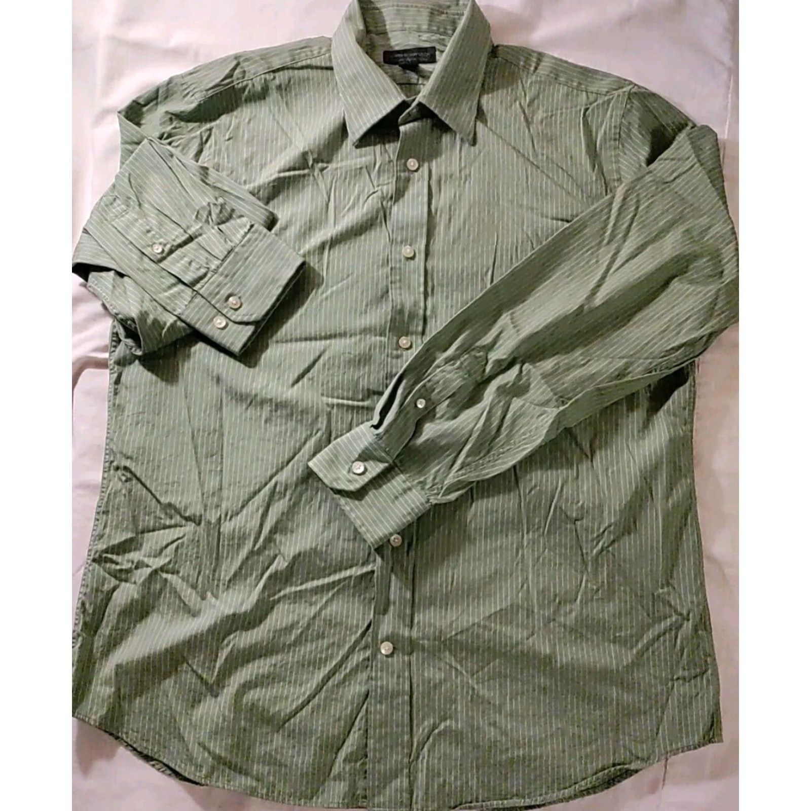 slim fit dress slacks Non-Iron Cotton Check Dress Shirt with Contrast Trim