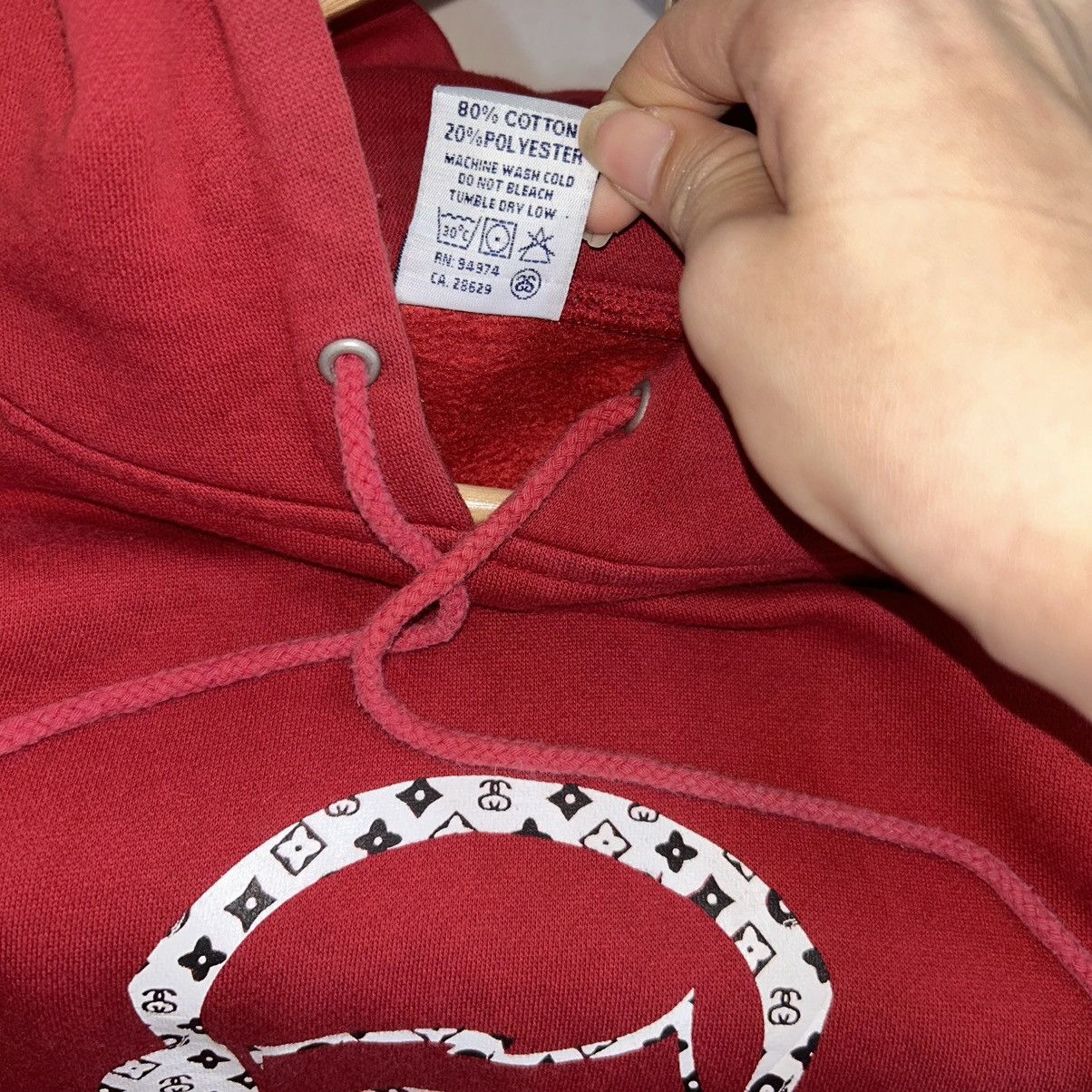 Stussy × Vintage Stussy hoodie earphones 90’s Size US L / EU 52-54 / 3 - 3 Thumbnail
