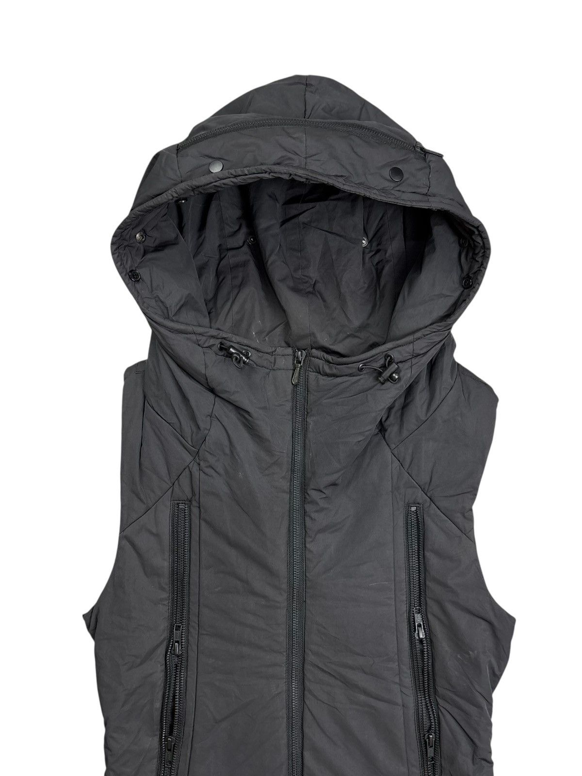 BUFFALO BOBS 2000s Buffalo Bobs Apocalypse Multizips Hooded Vest Jacket Size US S / EU 44-46 / 1 - 7 Thumbnail