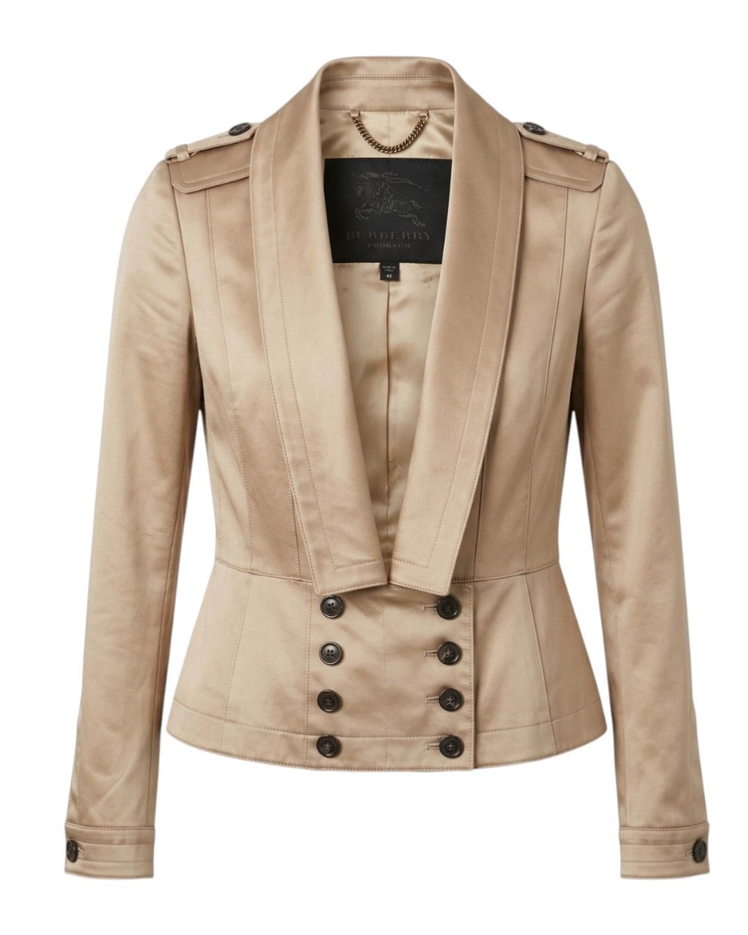 Burberry Prorsum S/S 2011 PRORSUM COTTON JACKET Size M / US 6-8 / IT 42-44 - 1 Thumbnail
