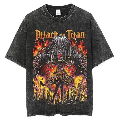 Individualized Shirts Attack on Titan T-Shirt Anime Size US M / EU 48-50 / 2 - 1 Thumbnail