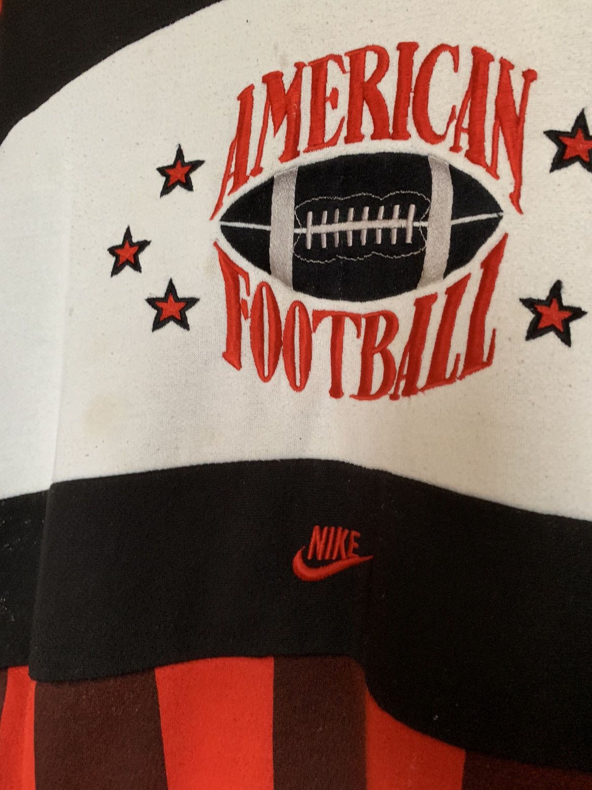 Vintage Rare Vintage 80s 90s NIKE AMERICAN FOOTBALL Sweatshirt Size US M / EU 48-50 / 2 - 4 Thumbnail