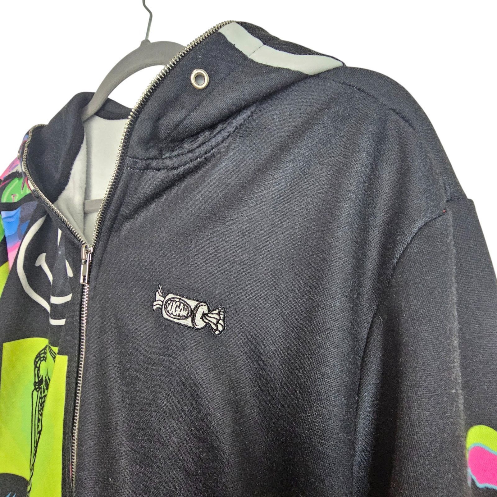 Sugar Sugarhill Mens Daydreams Hoodie Full Zip Size S Graphic Size US S / EU 44-46 / 1 - 6 Thumbnail