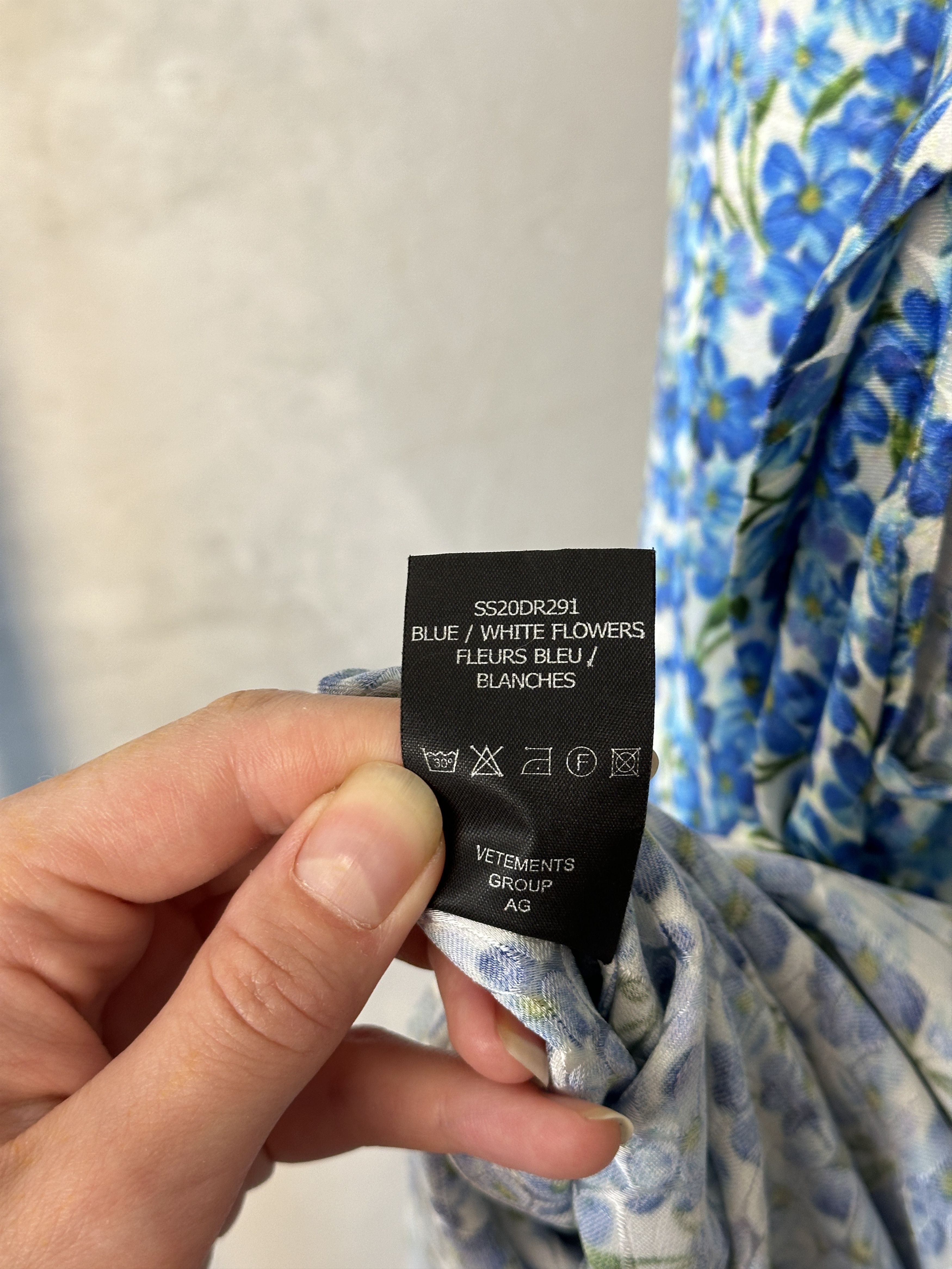 Vetements Vetements SS20 Floral Maxi Dress Size XS / US 0-2 / IT 36-38 - 6 Thumbnail