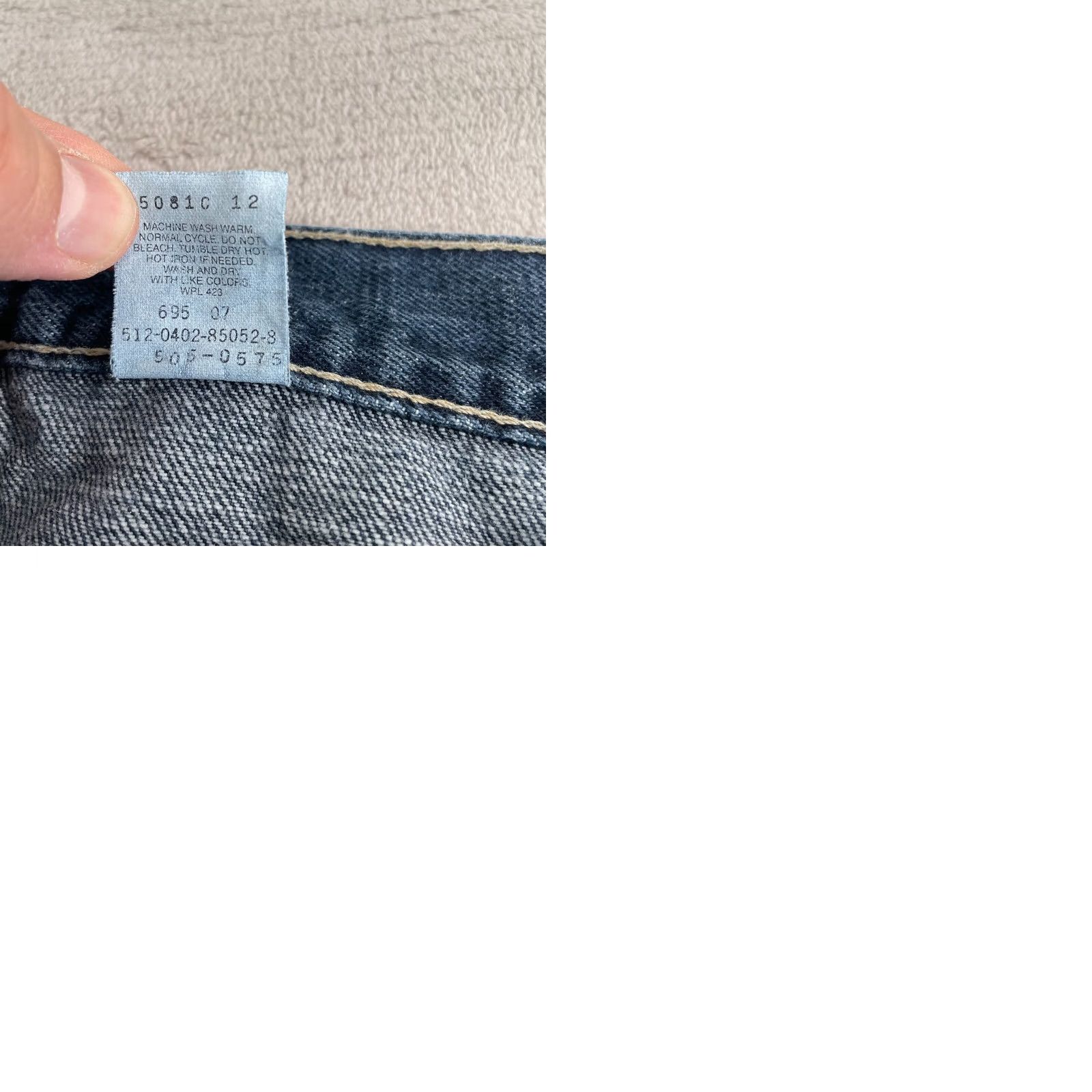 Levi's VINTAGE Levi's 505 Jeans Men 36x30 Blue Fade Regular Straight Leg USA Size US 36 / EU 52 - 9 Thumbnail