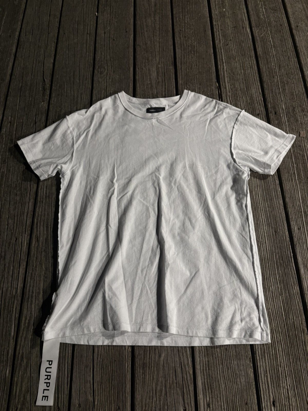 Purple Brand Purple Brand jumbo logo wordmark tee oversized Size US M / EU 48-50 / 2 - 1 Thumbnail