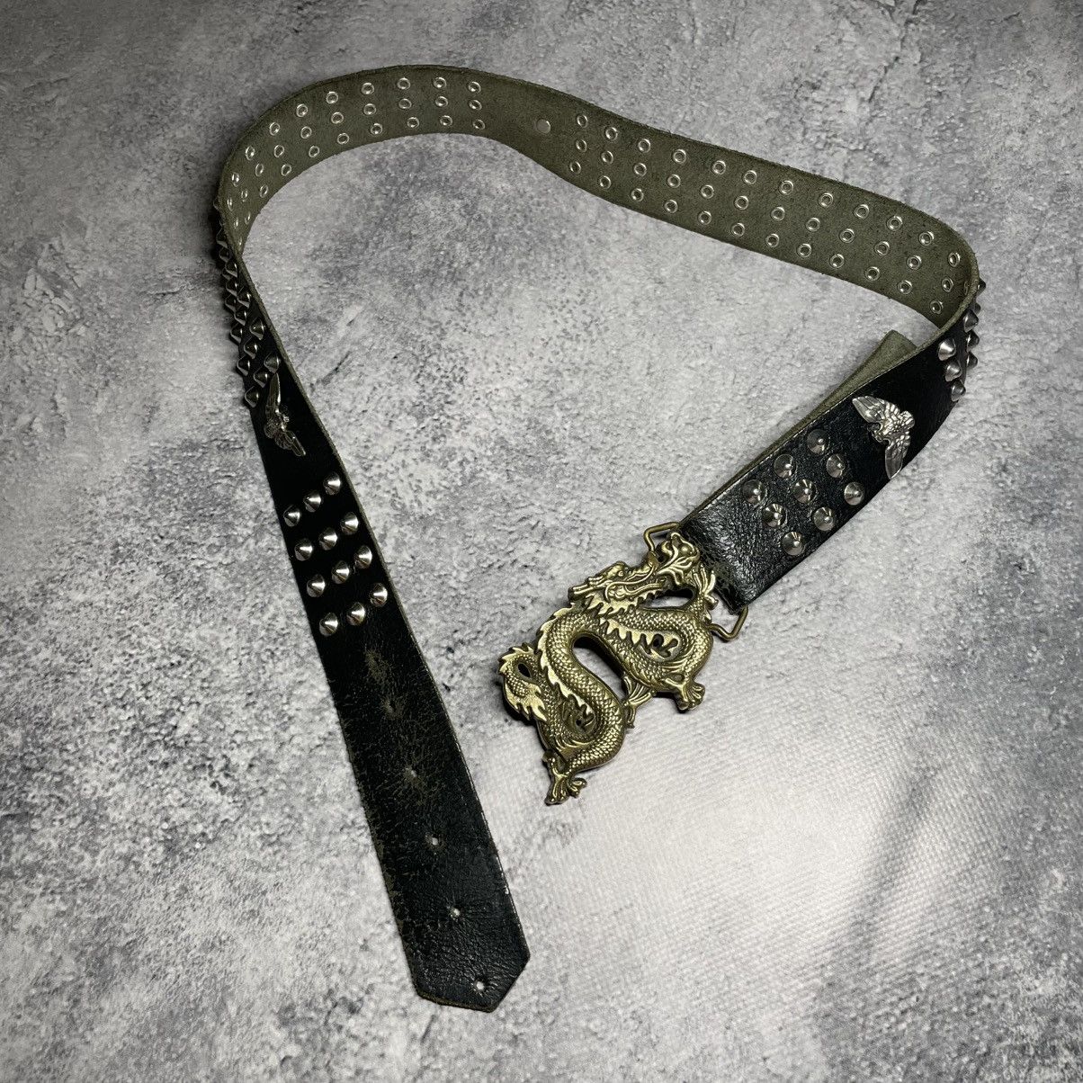Japanese Brand Vintage 70s 80s Baron Dragon Belt Buckle Brass Size ONE SIZE - 5 Thumbnail