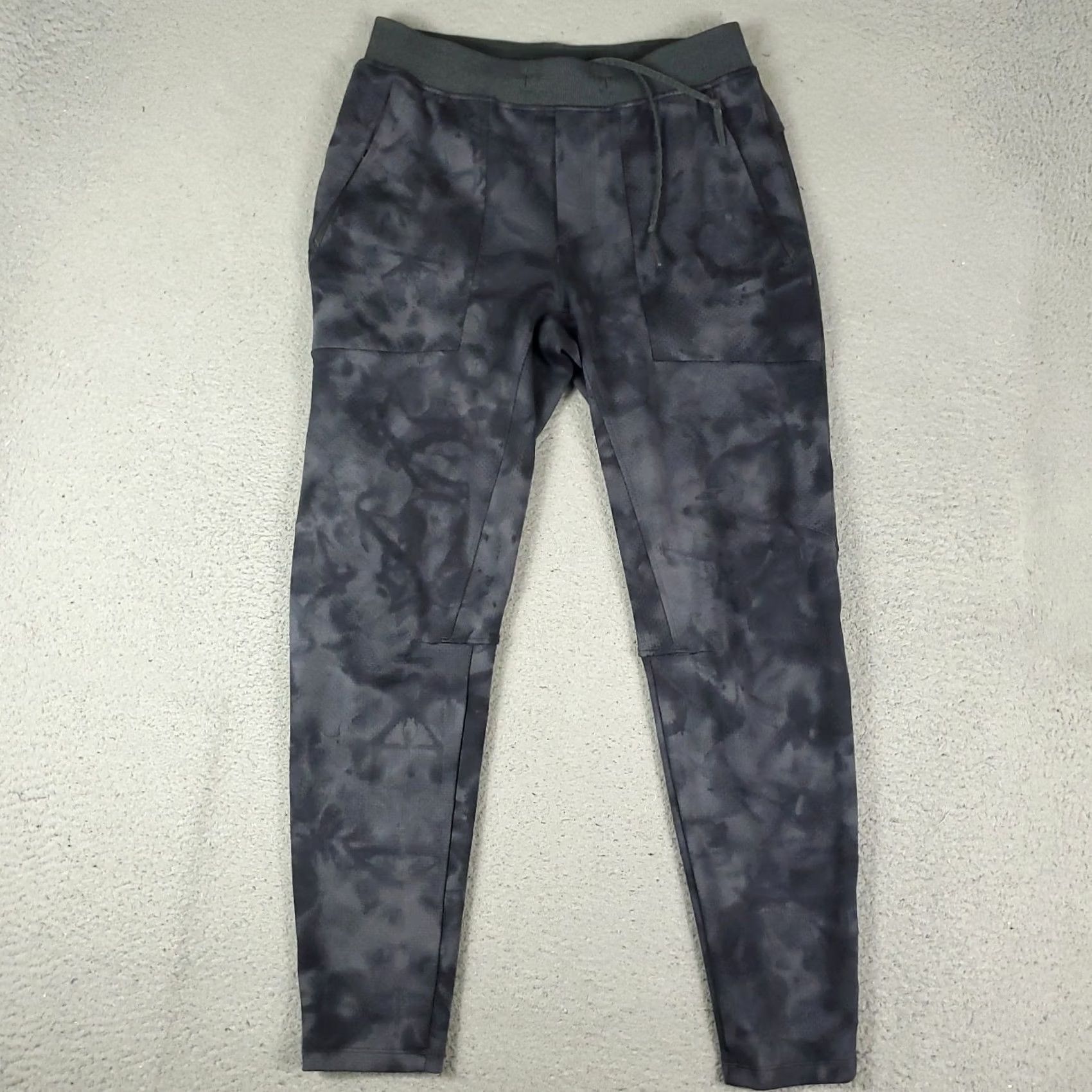 Lululemon Lululemon Mens Pants Size Medium Gray Dyed Textured Tech Joggers Sweatpants Size US 31 - 2 Thumbnail