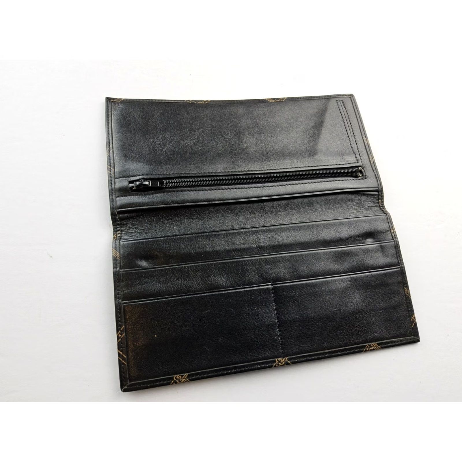 Longchamp Longchamp Wallet Crossbody Folding Bifold Leather Brown Small Women Leather Exterior Brown Folding Long Full Size Wallet Size ONE SIZE - 3 Thumbnail