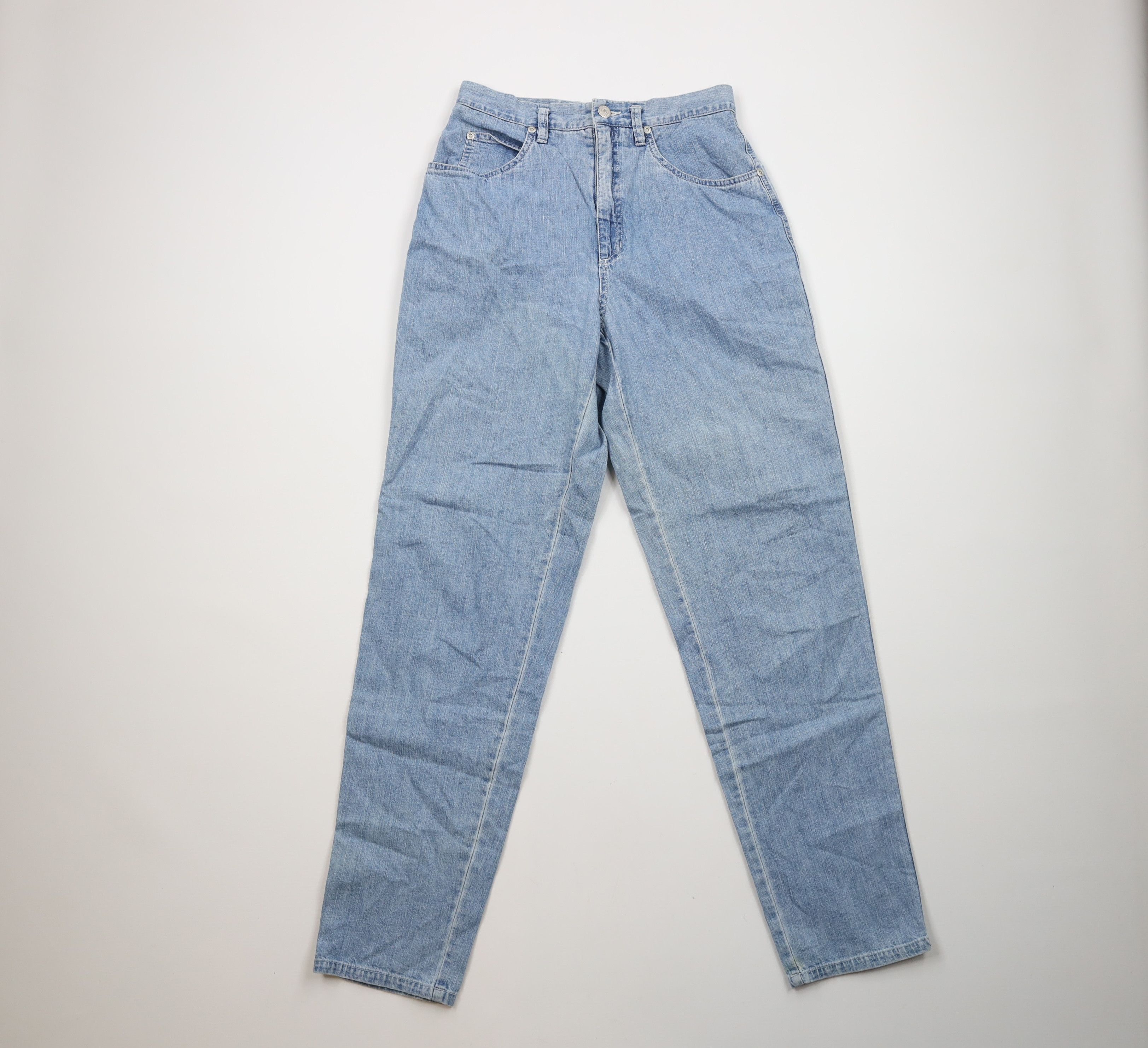 Vintage Vintage 90s Streetwear Tapered Leg Denim Jeans Pants Blue Size 30" / US 8 / IT 44 - 1 Thumbnail