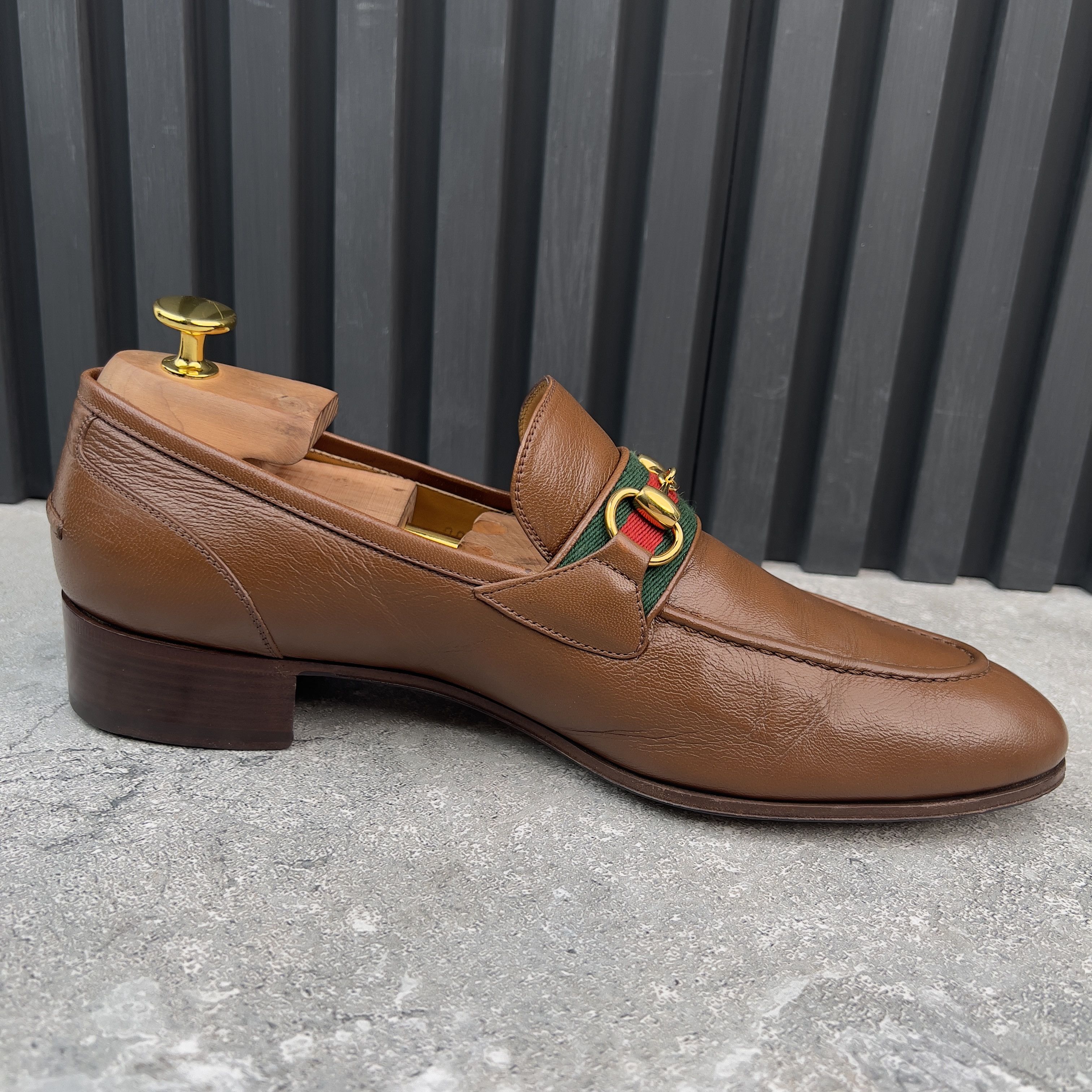 Gucci Gucci Quentin Web Horsebit Heels Loafers Leather Size US 9.5 / EU 42-43 - 7 Thumbnail