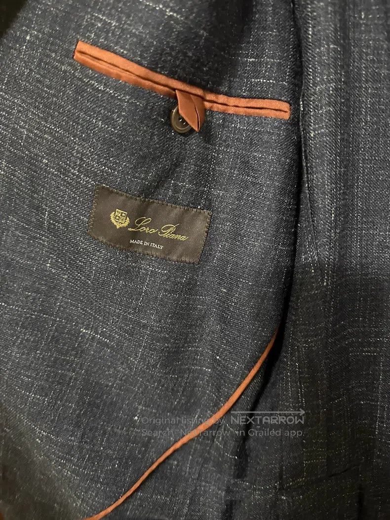 Loro Piana Loro Piana Men's Cashmere Jacket Size US XL / EU 56 / 4 - 3 Thumbnail