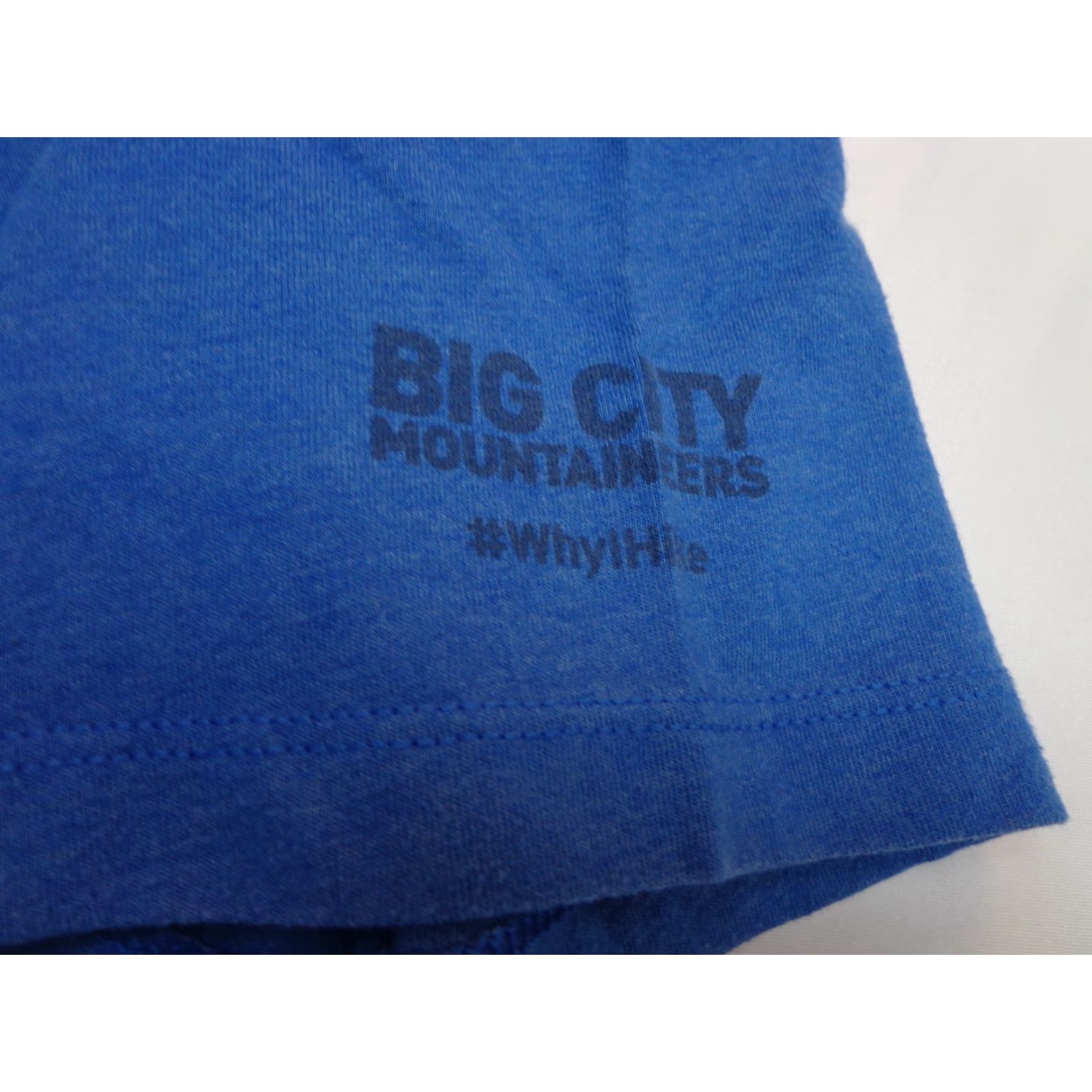 Eddie Bauer Eddie Bauer T-Shirt Graphic Big City Mountaineers Blue Women's XL Modern Mountain Theme Short Sleeve Scoop Neck Pullover Size XL / US 12-14 / IT 48-50 - 2 Thumbnail