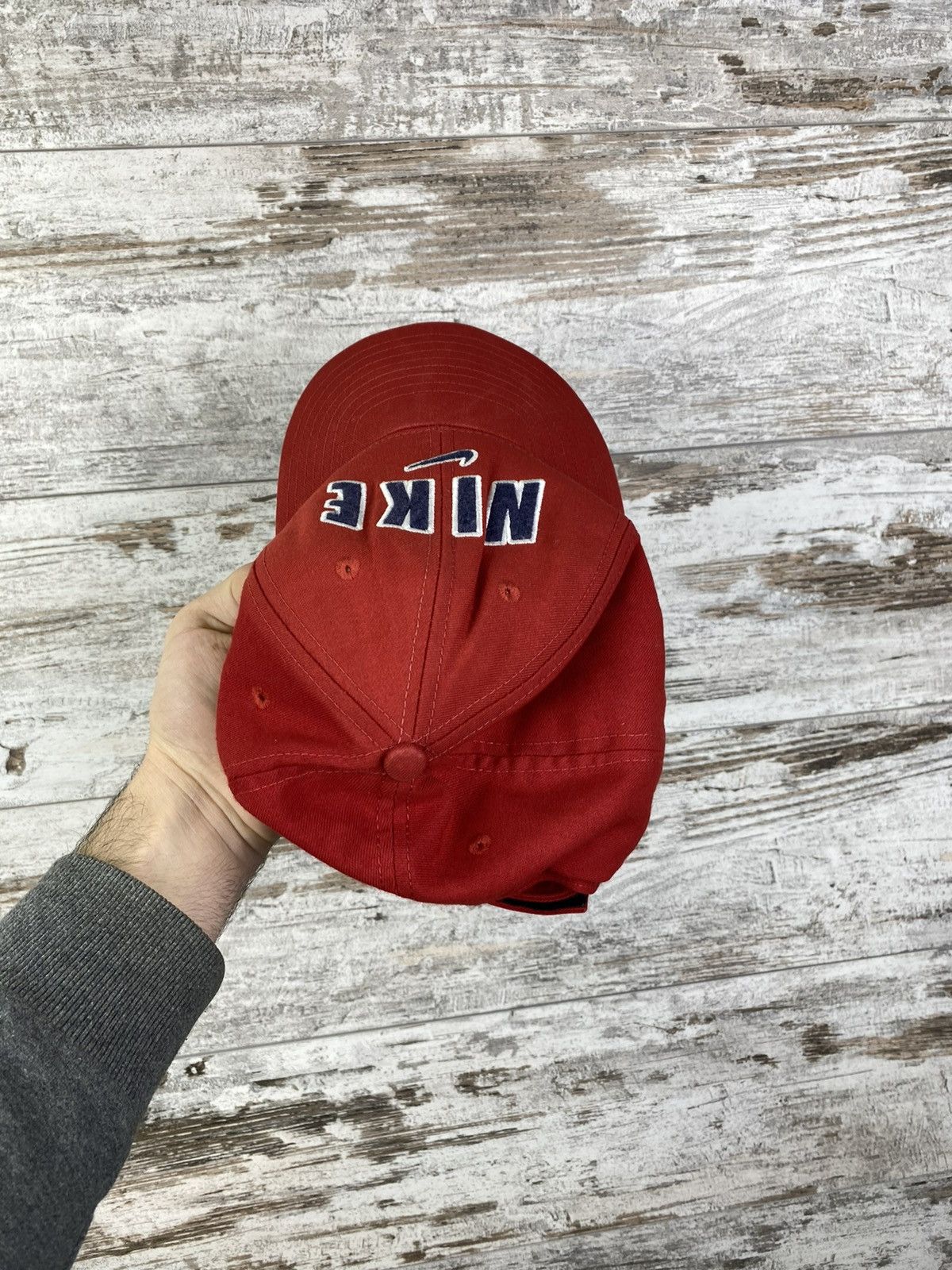 Nike × Vintage Mens Vintage Nike big logo hats cap hat y2k rare swoosh acg Size ONE SIZE - 7 Thumbnail